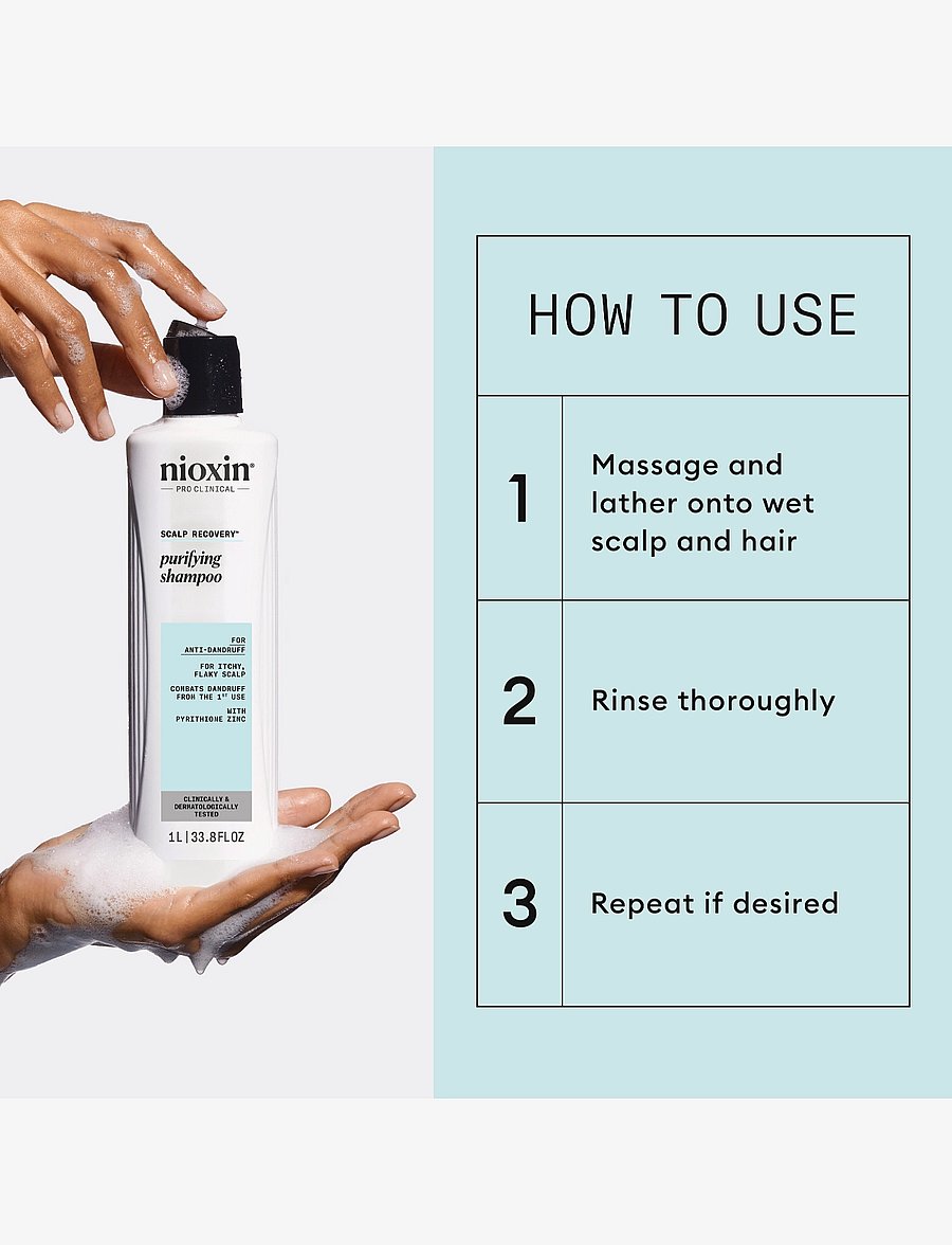 Nioxin - Nioxin Scalp Recovery™ Shampoo 1000 ml - Šampoon - no color - 2