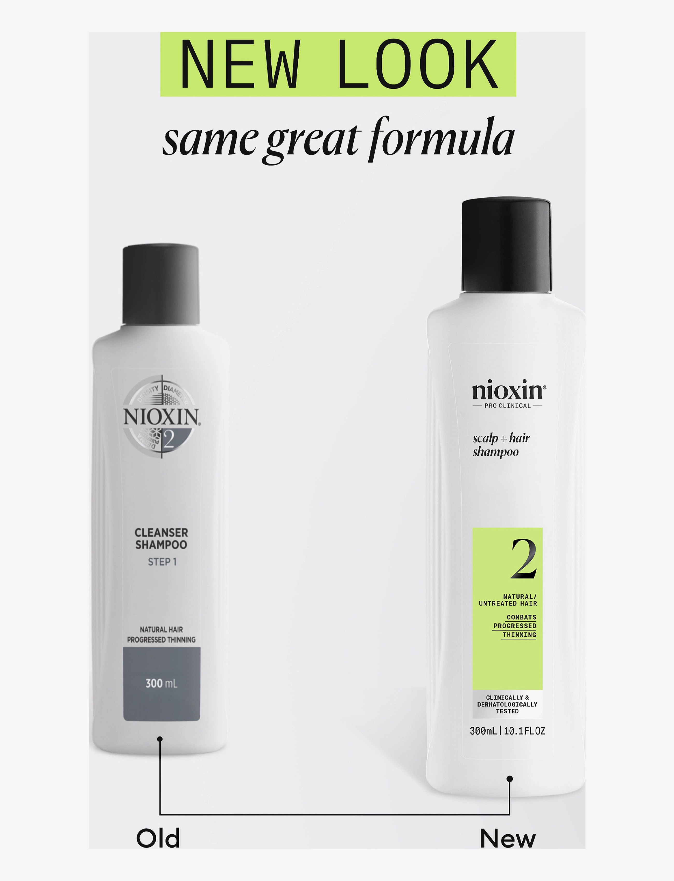 Nioxin - Nioxin System 2 Shampoo for Thinning Hair 300 ml - shampoo - no color - 5
