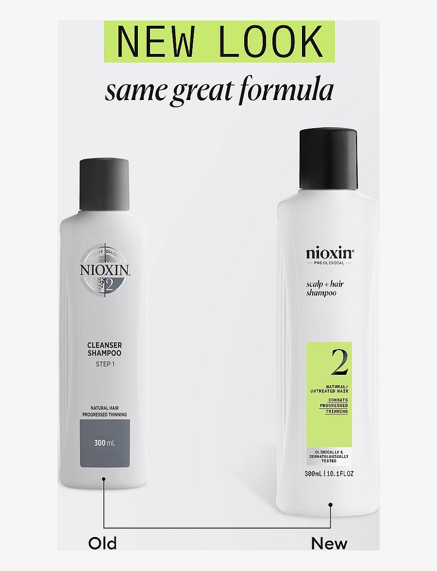 Nioxin - Nioxin System 2 Shampoo for Thinning Hair 300 ml - Šampoon - no color - 5