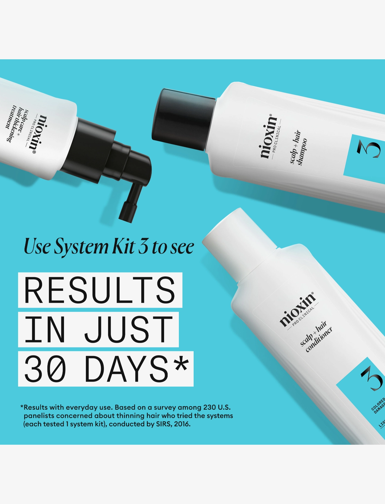 Nioxin - Nioxin System 3 Conditioner for Colored Thinning Hair 300 ml - lägsta priserna - no color - 4
