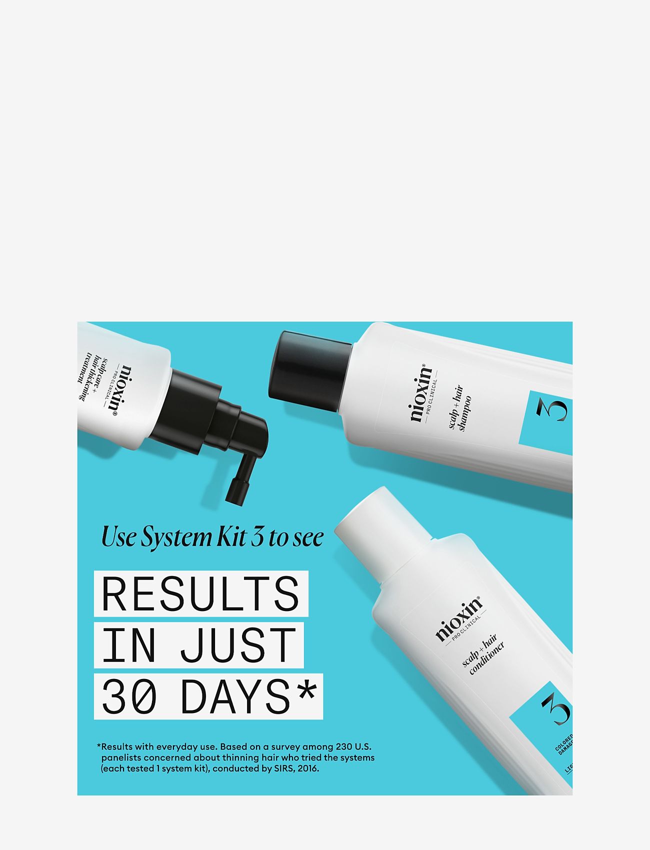 Nioxin - Nioxin System 3 Shampoo for Colored Thinning Hair 300 ml - shampoo - no color - 4