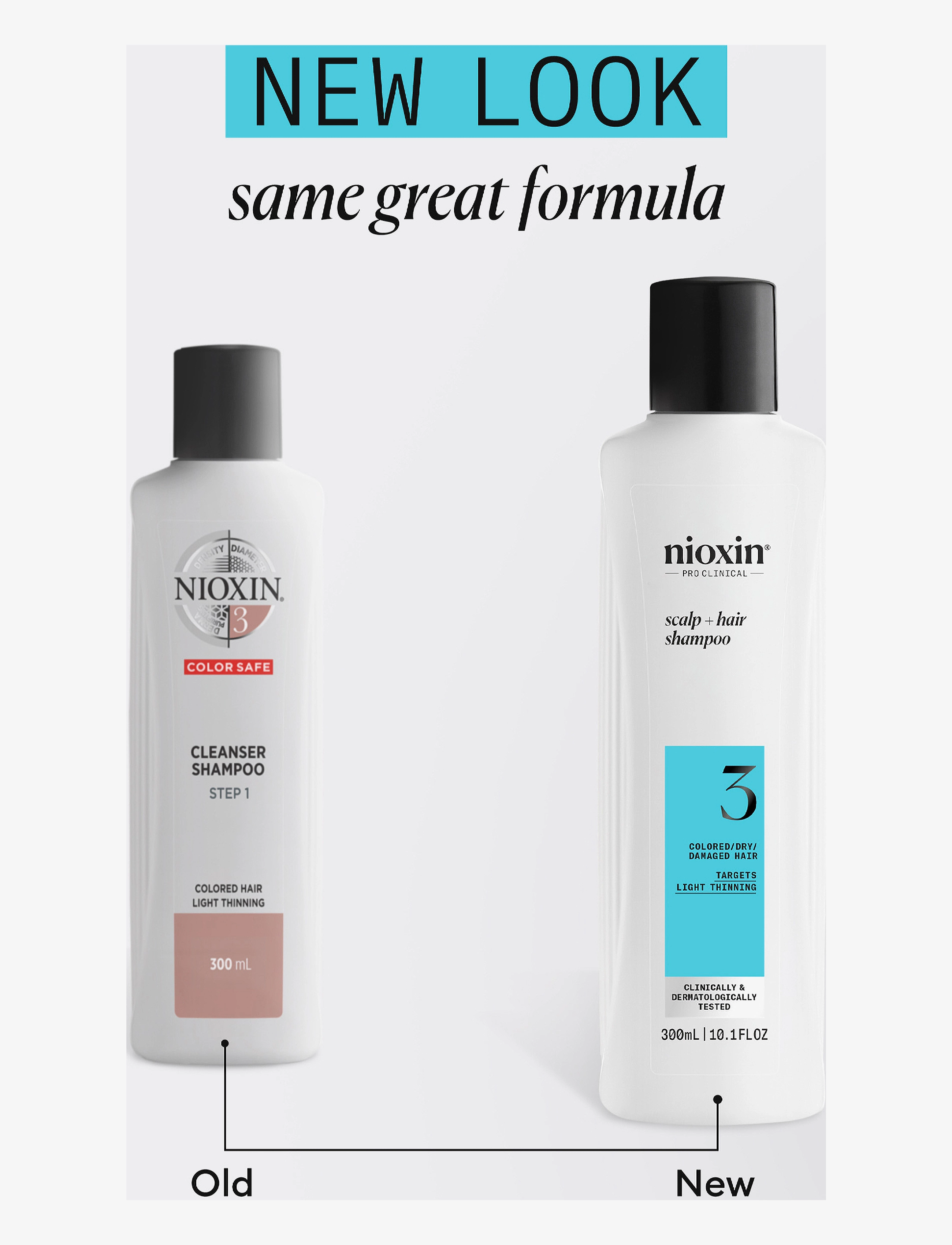 Nioxin - Nioxin System 3 Shampoo for Colored Thinning Hair 300 ml - Šampūnas - no color - 5