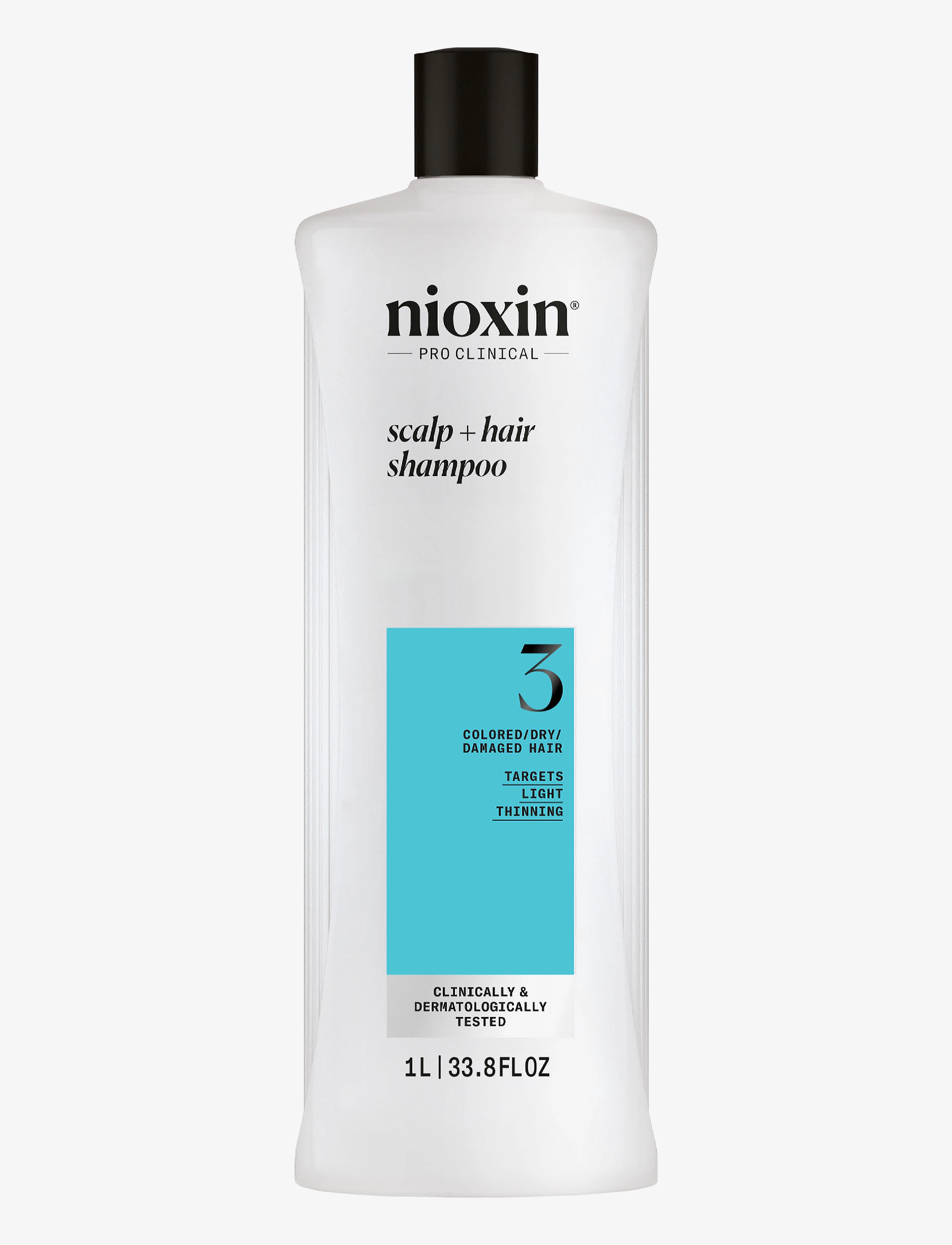 Nioxin Nioxin System 3 Shampoo For Colored Thinning Hair 1000 ml, 1000 ml, Nude, Pleje > Shampoo, Dame