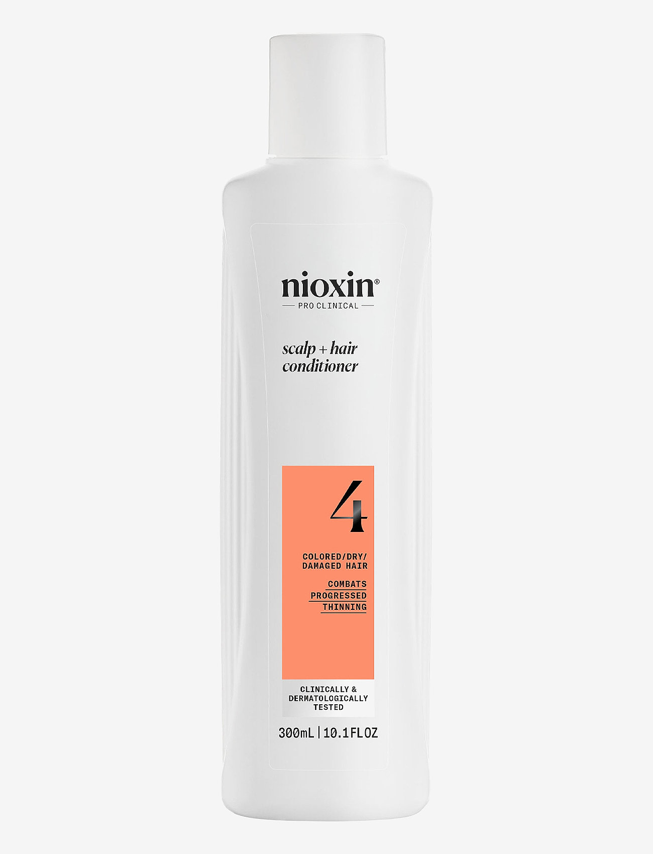 Nioxin - Nioxin System 4 Conditioner for Colored Thinning Hair 300 ml - hårpleje - no color - 0