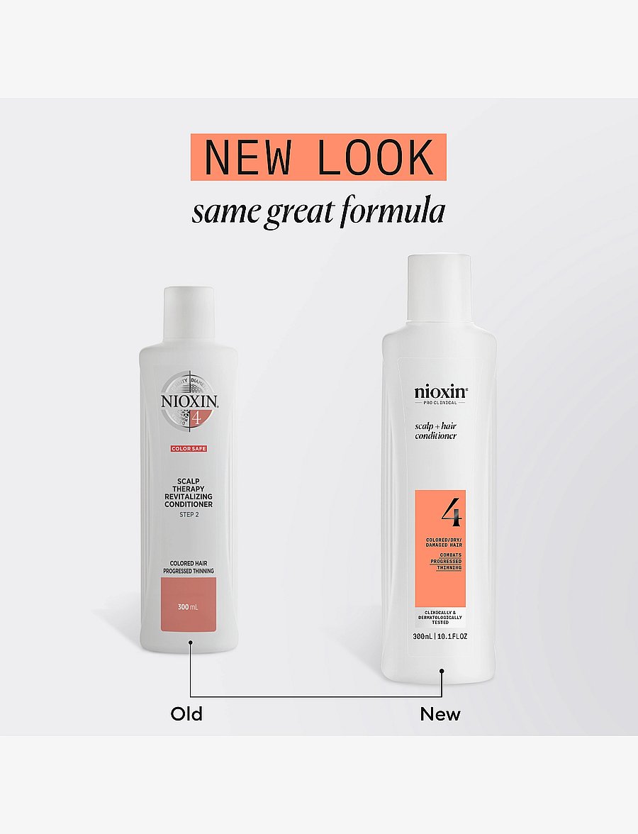 Nioxin - Nioxin System 4 Conditioner for Colored Thinning Hair 300 ml - palsam - no color - 5