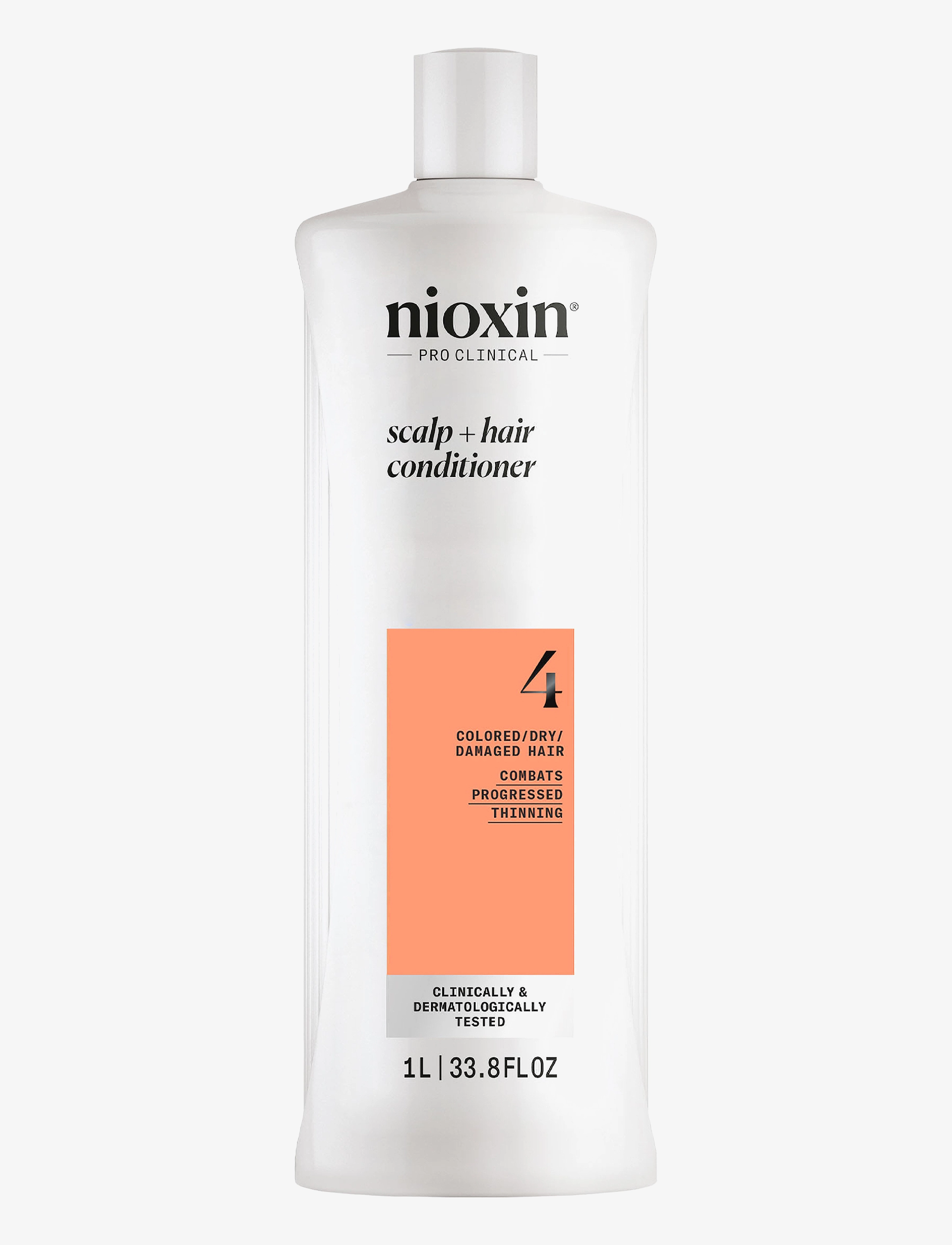 Nioxin Nioxin System 4 Conditioner For Colored Thinning Hair 1000 ml, 1000 ml, Nude, Pleje > Balsam, Dame