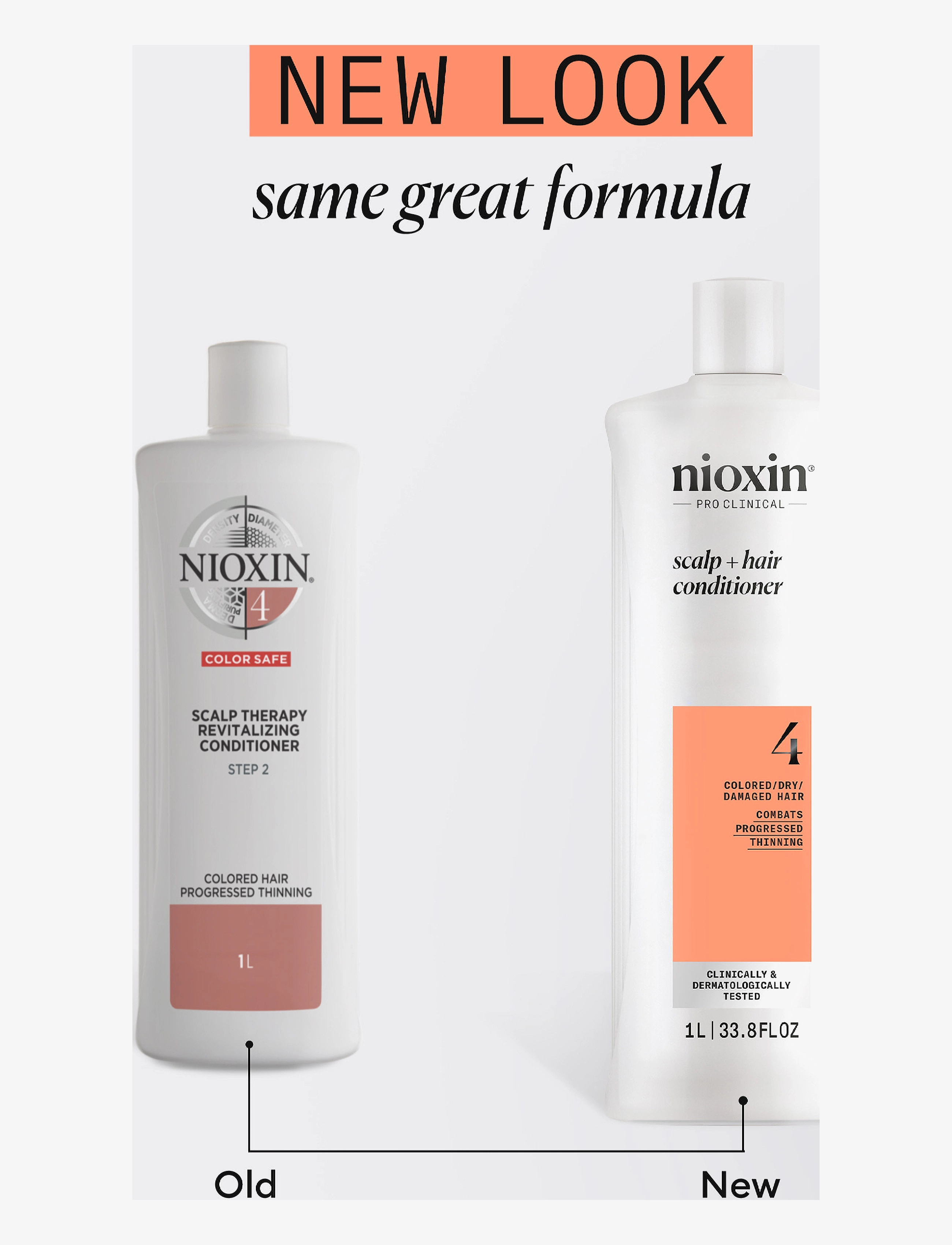 Nioxin - Nioxin System 4 Conditioner for Colored Thinning Hair 1000 ml - balsam - no color - 5