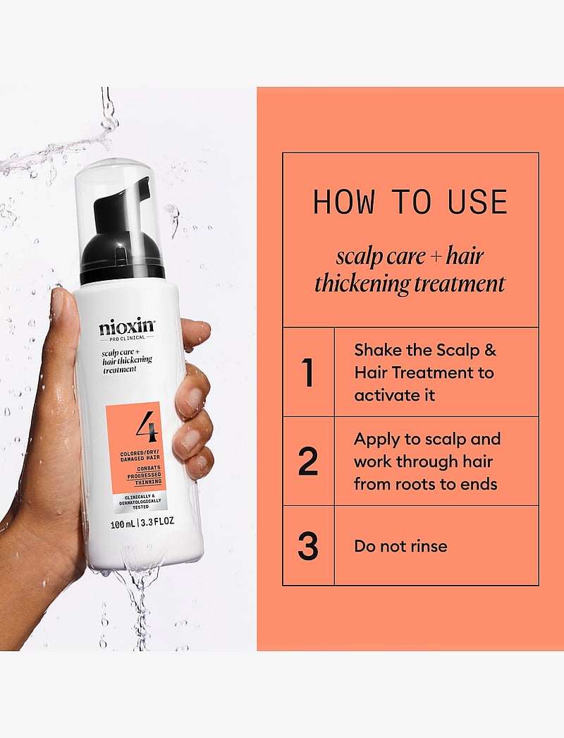 Nioxin - Nioxin System 4 Scalp Treatment for Colored Thinning Hair 100 ml - juuksehooldused - no color - 2