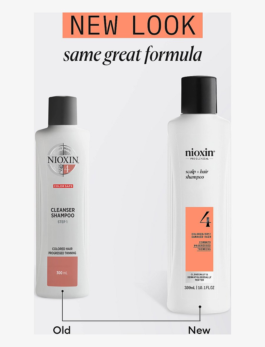 Nioxin - Nioxin System 4 Shampoo for Colored Thinning Hair 300 ml - Šampoon - no color - 5