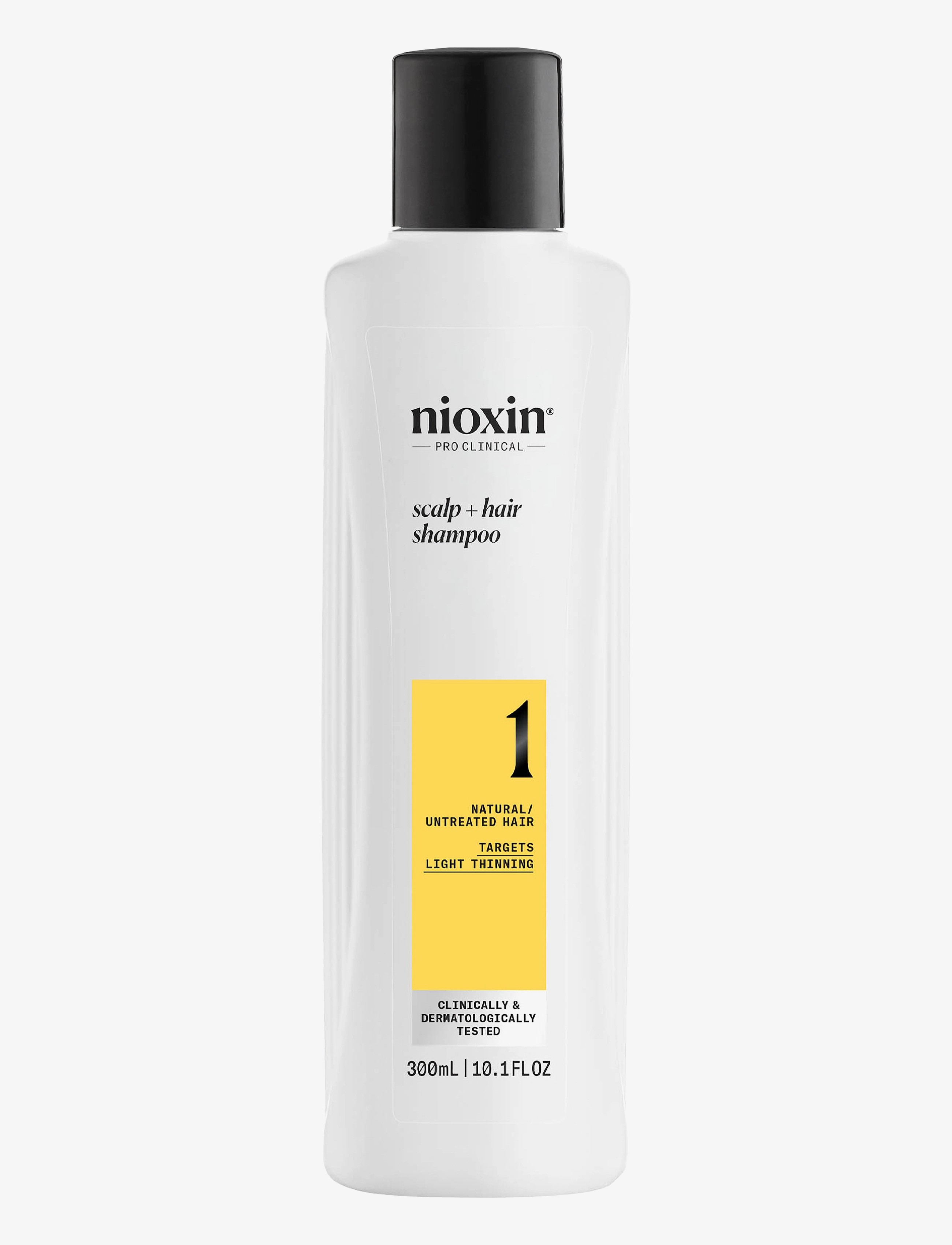 Nioxin System 1 Shampoo For Thinning Hair 300 Ml, Shampoo, Nude, Str: 300 ml