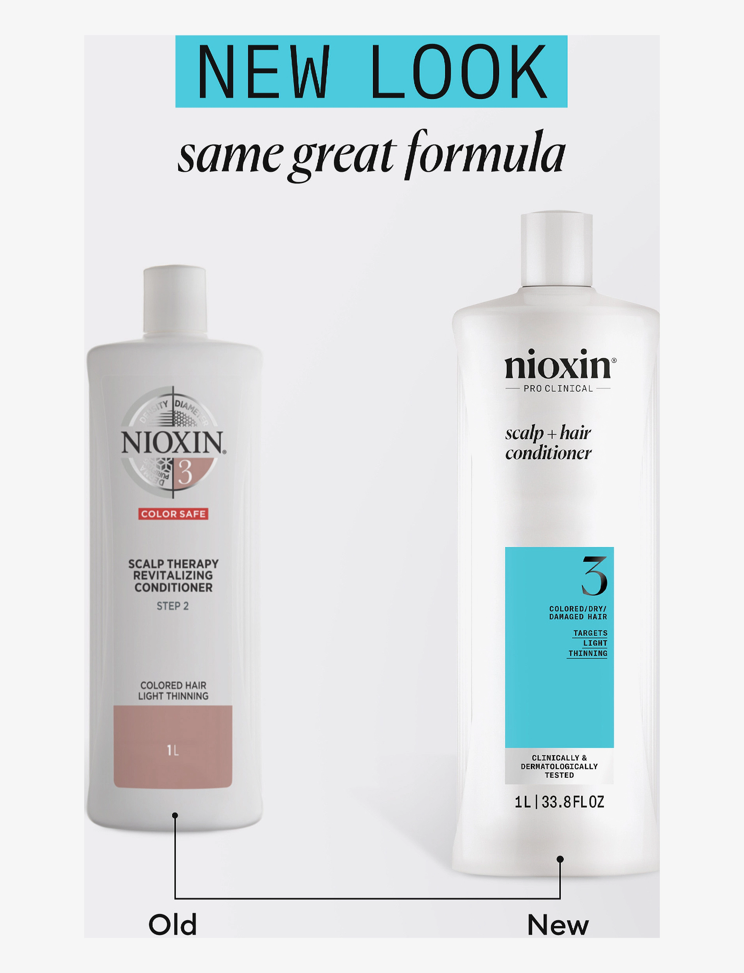 Nioxin - Nioxin System 3 Conditioner for Colored Thinning Hair 1000 ml - palsam - no color - 5