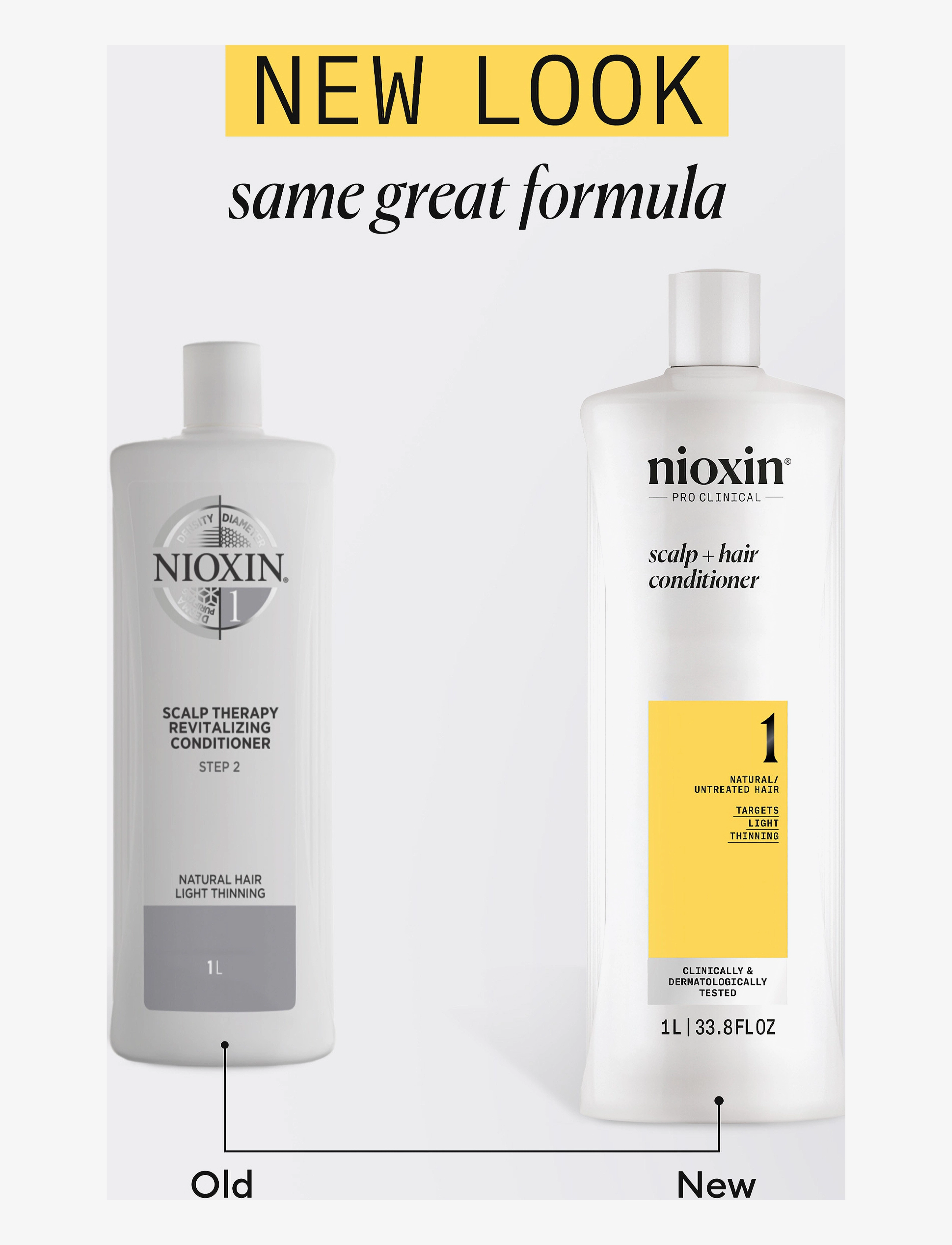 Nioxin - Nioxin System 1 Conditioner for Thinning Hair 1000 ml - balsam - no color - 5