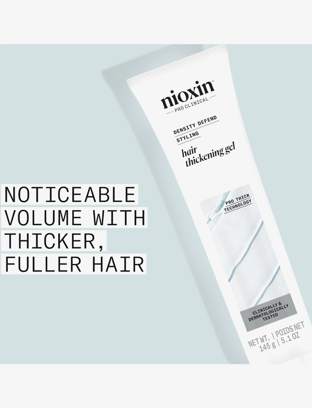 Nioxin - Nioxin Hair Thickening Gel 140 ml - voks & gel - no color - 1