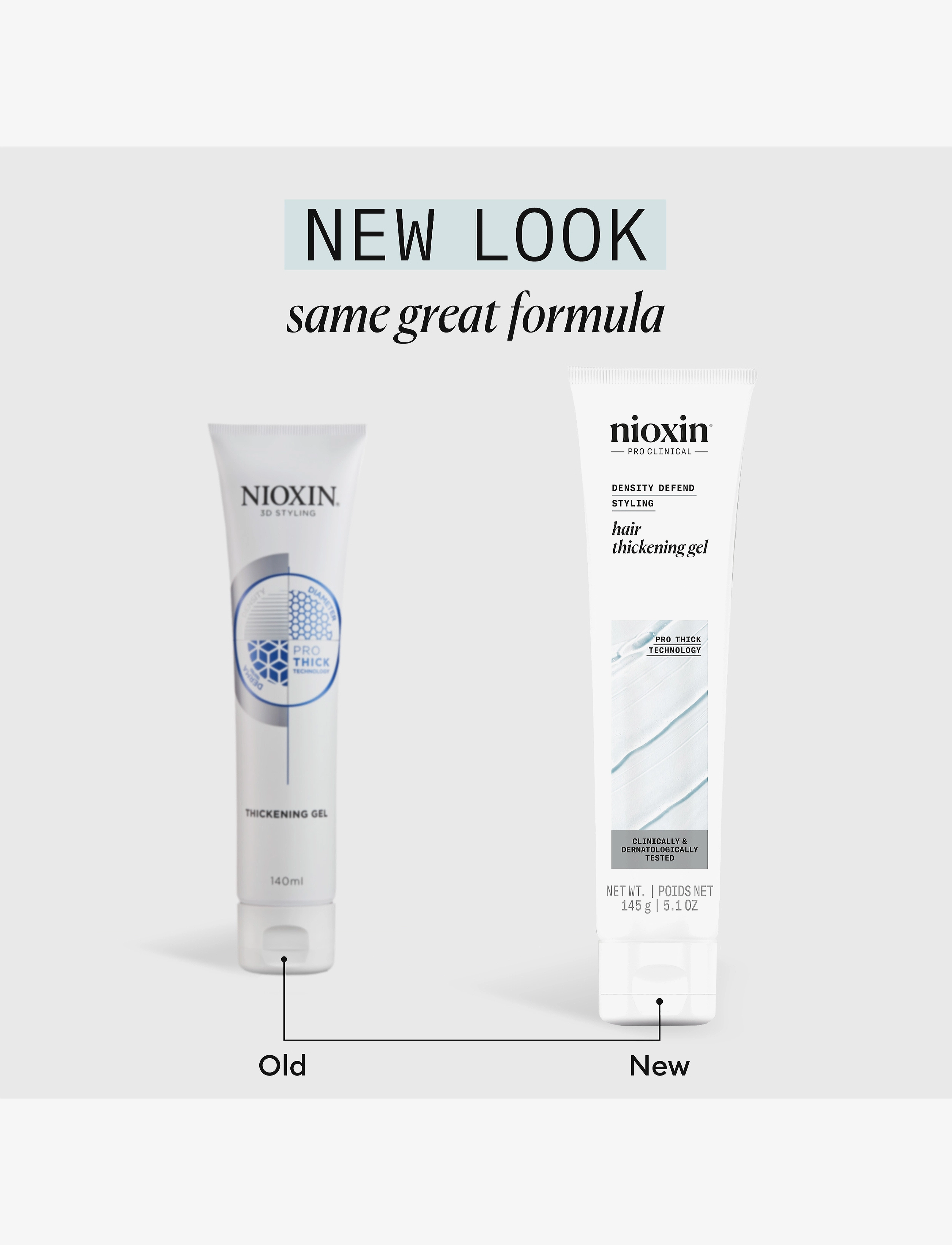 Nioxin - Nioxin Hair Thickening Gel 140 ml - voks & gel - no color - 5