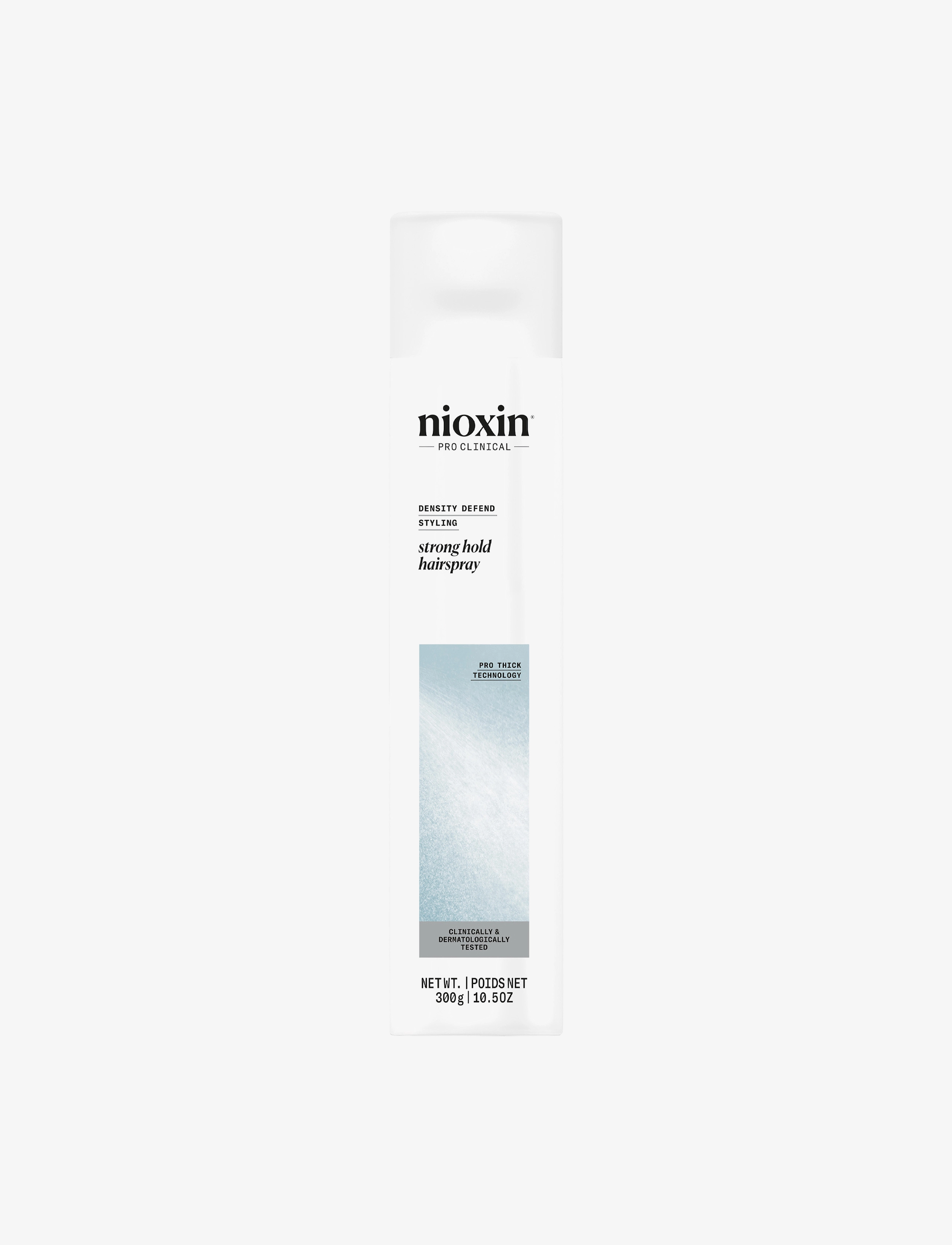Nioxin Strong Hold Hairspray 300 Ml, Hårspray & Foam, Nude, Str: 300 ml