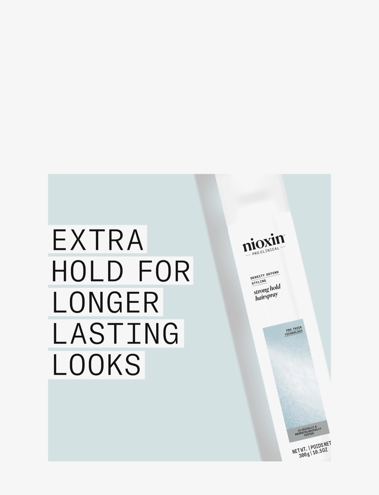 Nioxin Strong Hold Hairspray hårspray dam – bild 5