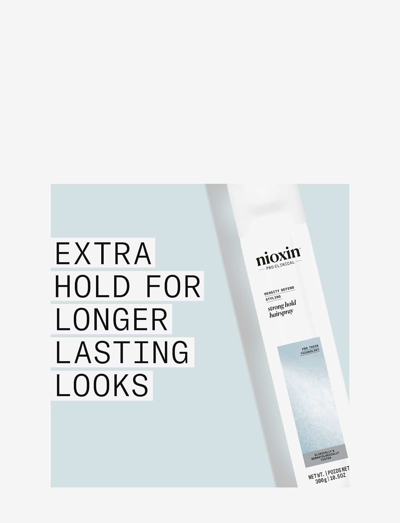 Nioxin - Nioxin Strong Hold Hairspray 300 ml - styling - no color - 4