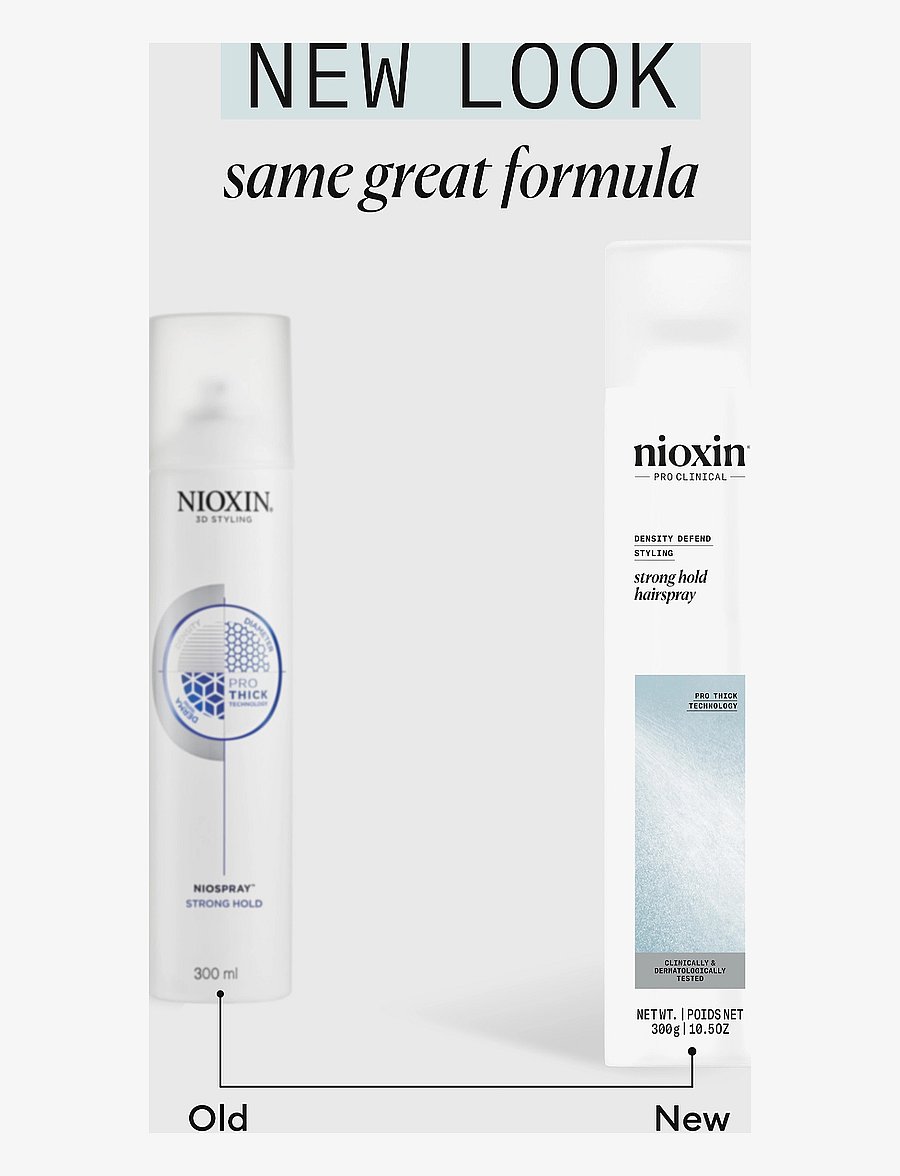 Nioxin - Nioxin Strong Hold Hairspray 300 ml - pihusti - no color - 5