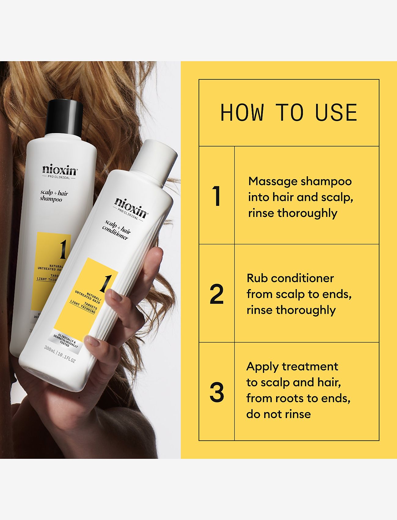Nioxin - Nioxin System 1 Trial Kit for Thinning Hair - giftset - no color - 2