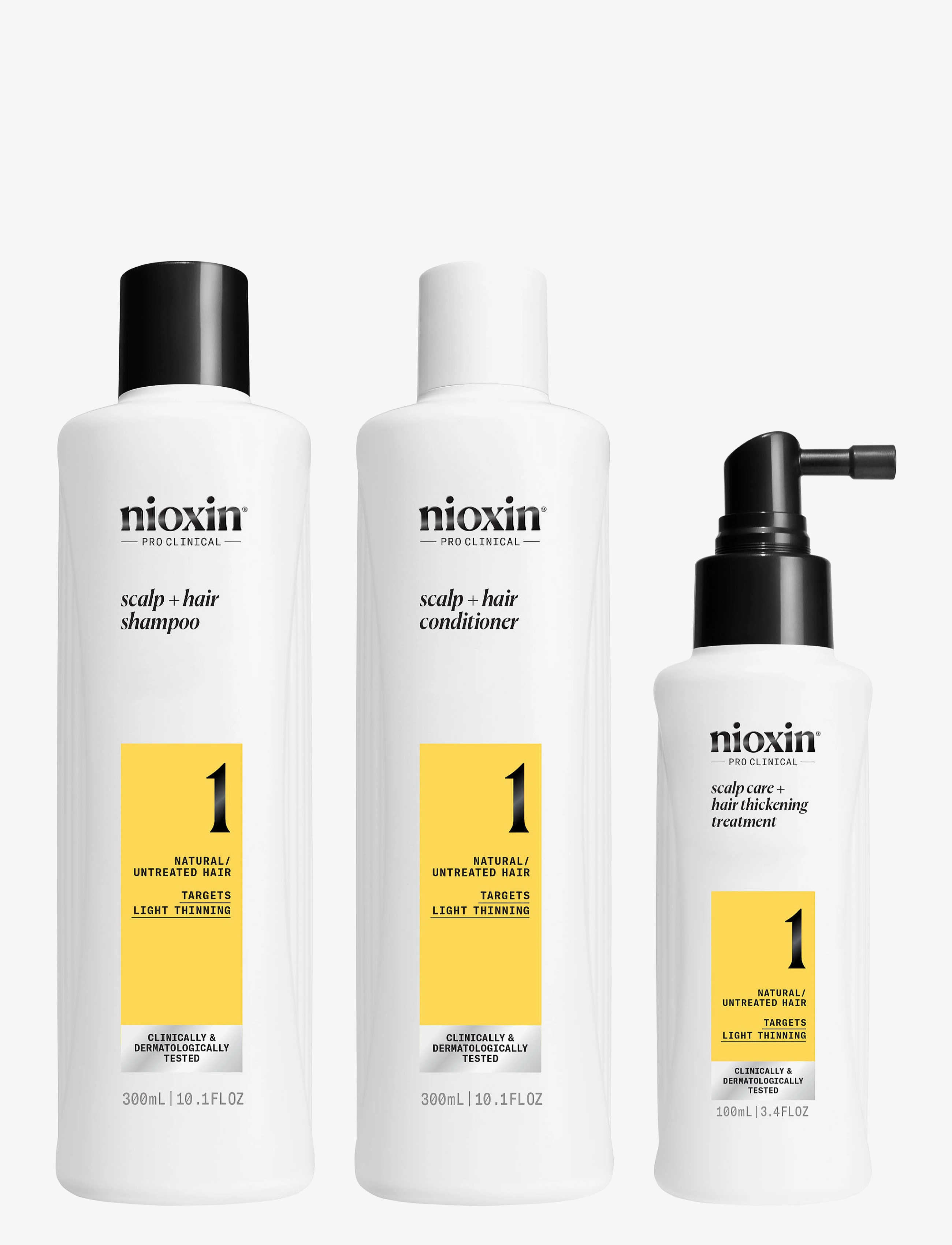 Nioxin Nioxin System 1 Loyalty Kit For Thinning Hair, 700 ml, Nude, Alle Sæt > Hårsæt, Dame