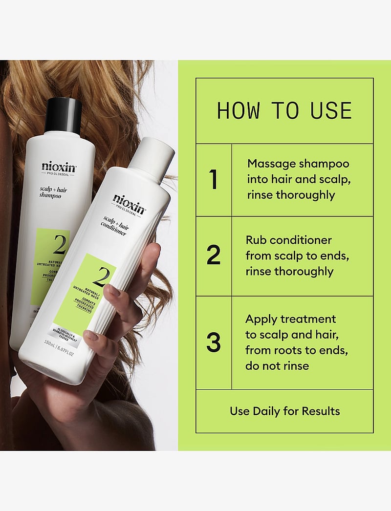 Nioxin - Nioxin System 2 Trial Kit for Thinning Hair - giftset - no color - 2