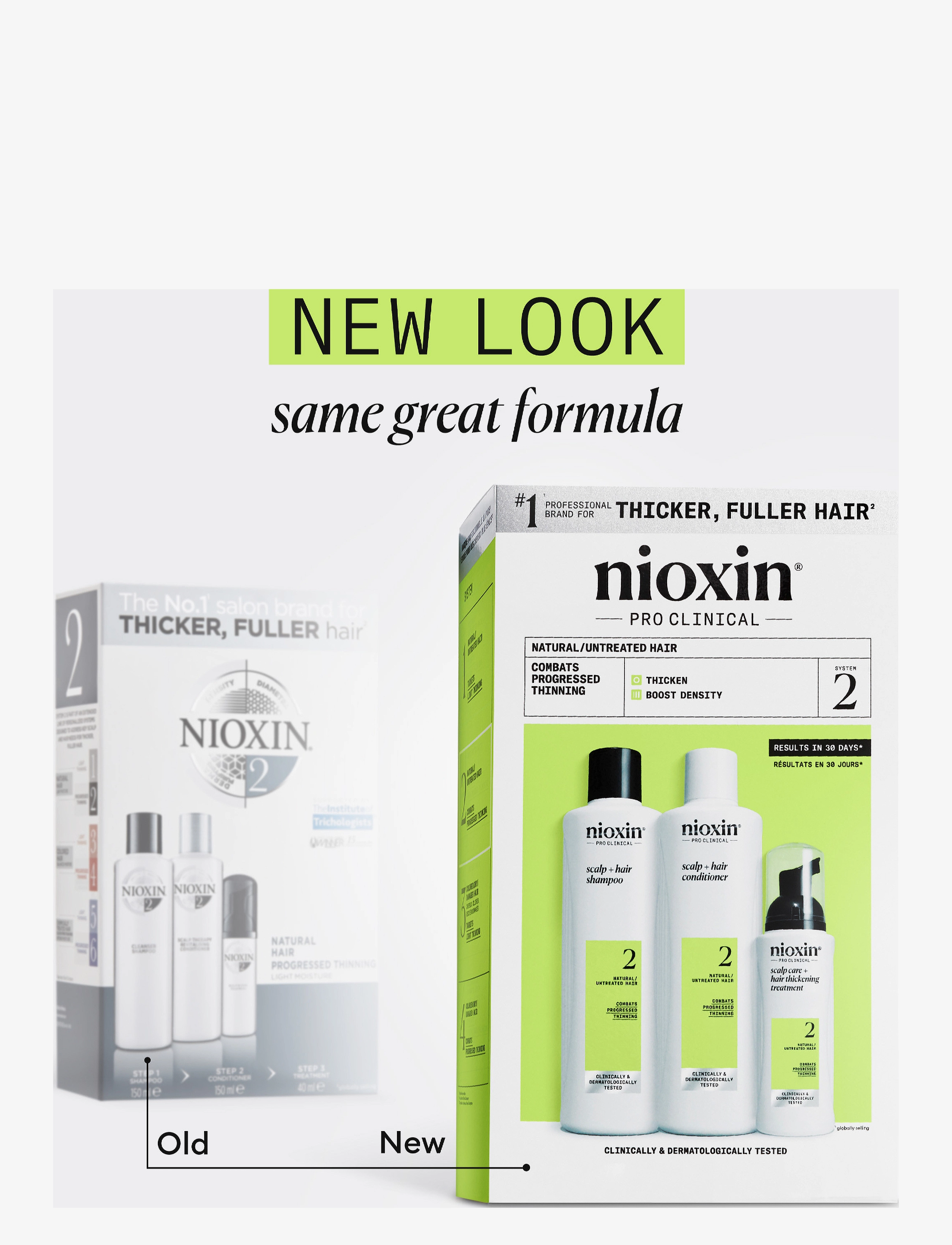 Nioxin - Nioxin System 2 Trial Kit for Thinning Hair - til ham - no color - 5