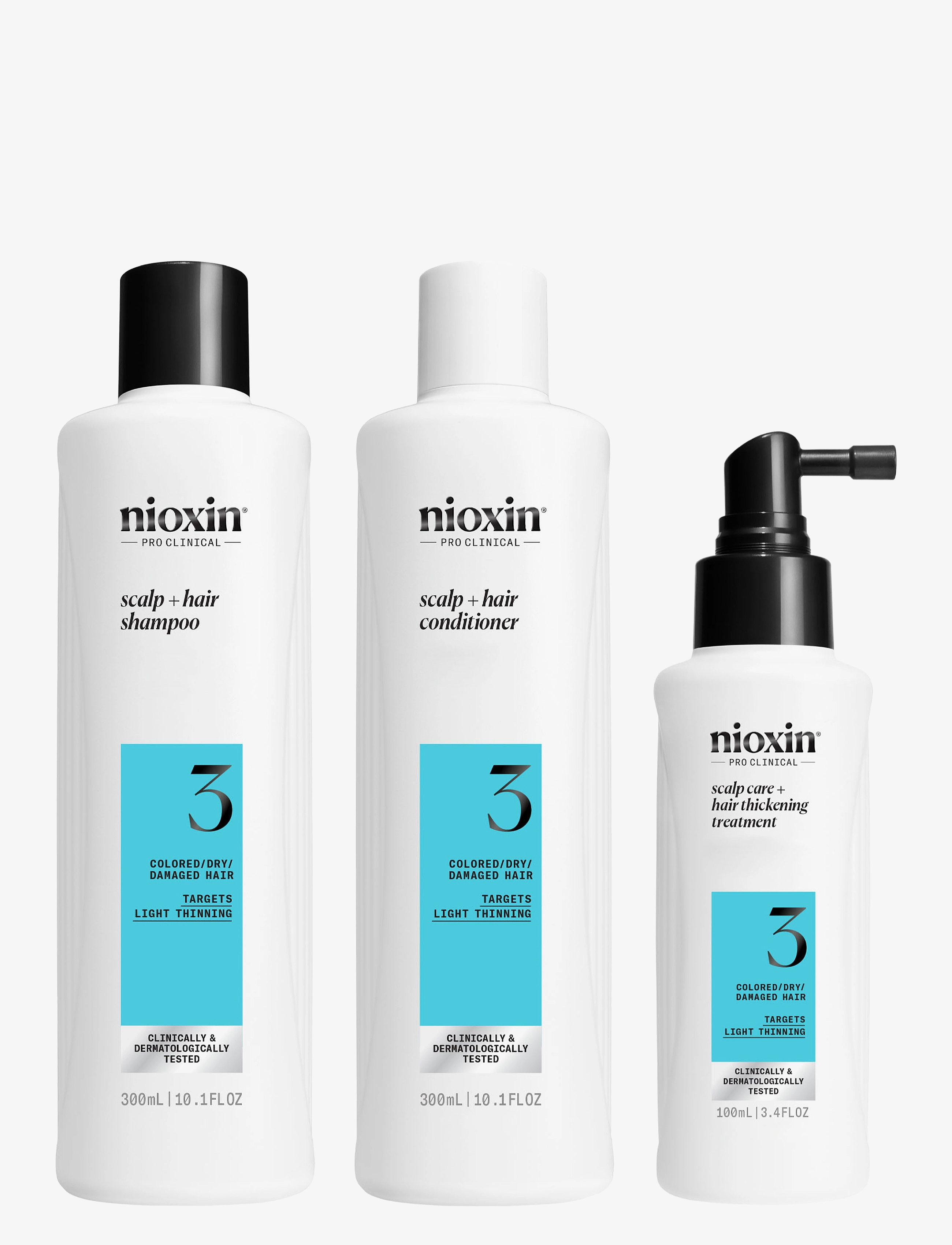 Nioxin Nioxin System 3 Loyalty Kit For Colored Thinning Hair, 700 ml, Nude, Alle Sæt > Hårsæt, Dame