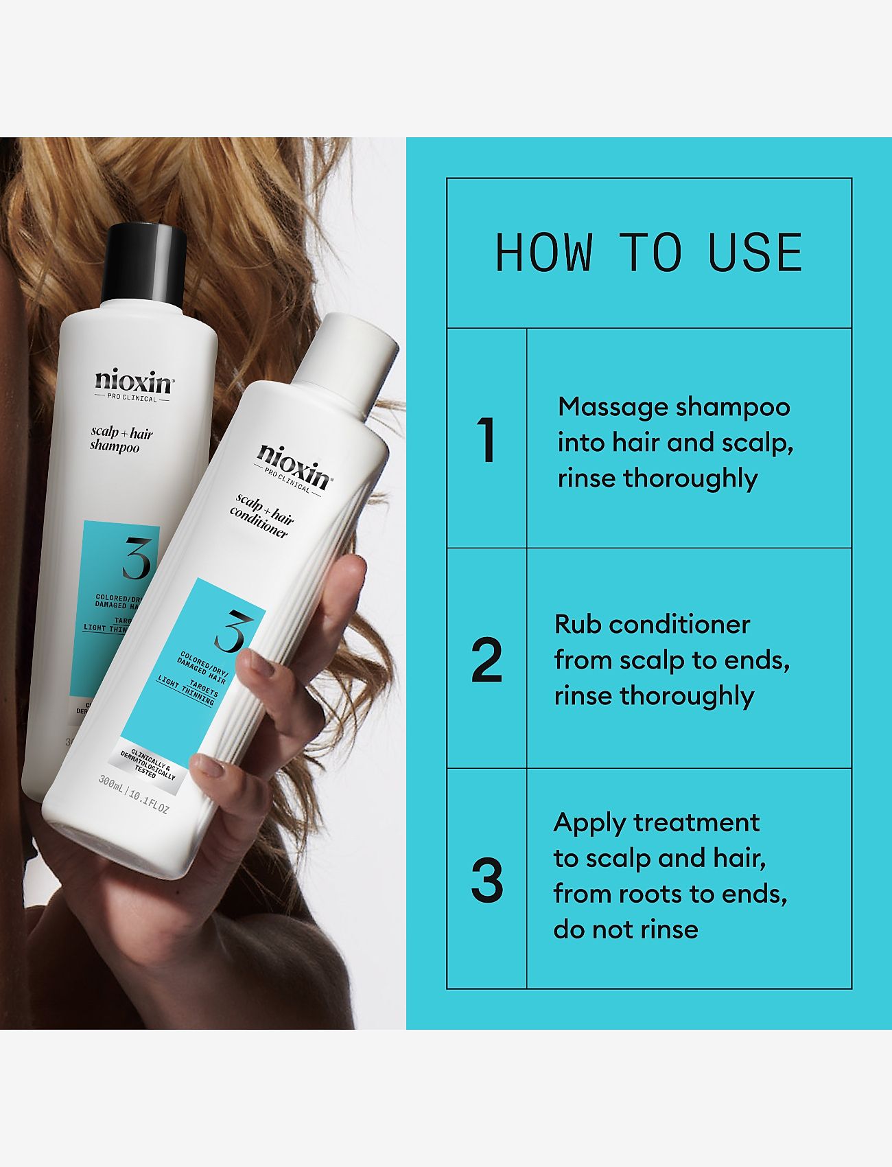 Nioxin - Nioxin System 3 Loyalty Kit for Colored Thinning Hair - no color - 3