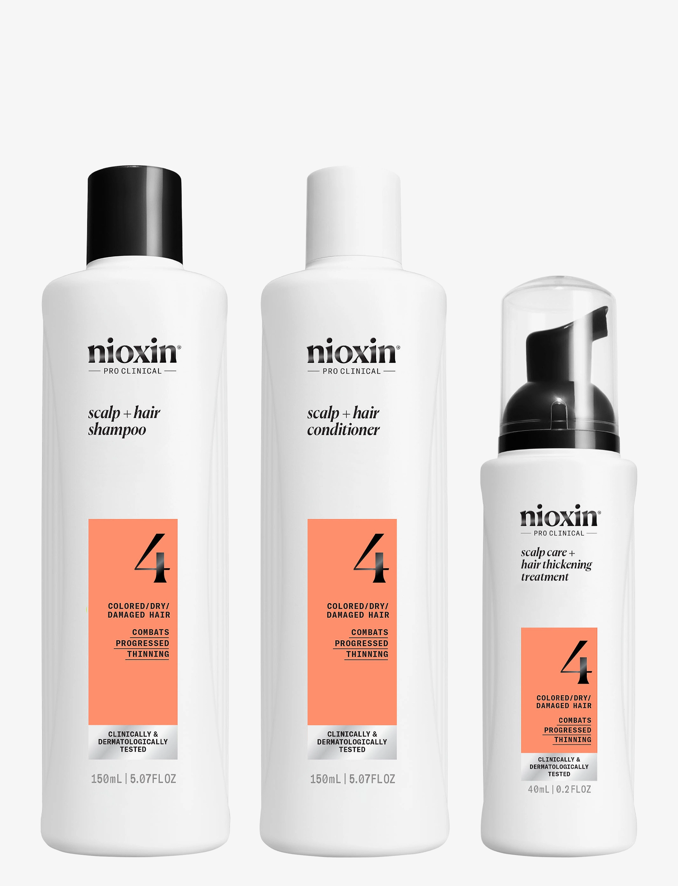 Nioxin Nioxin System 4 Trial Kit, 340 ml, Nude, Alle Sæt > Hårsæt, Dame