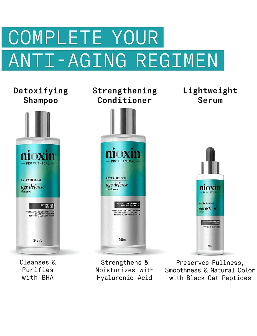 Nioxin - Nioxin Age Defense Conditioner - reisisuuruses tooted ja komplektid - no color - 5