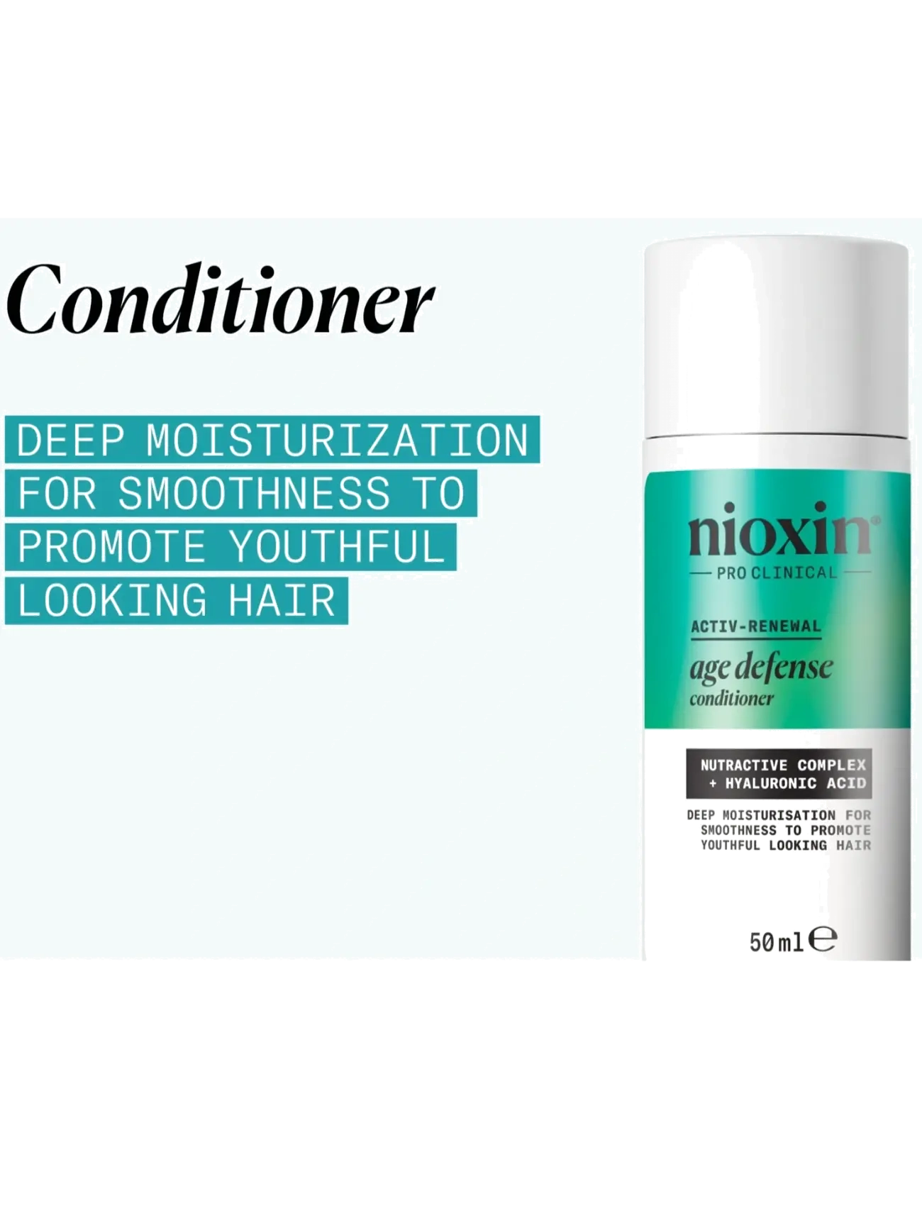 Nioxin - Nioxin Age Defense Conditioner - reisisuuruses tooted ja komplektid - no color - 2