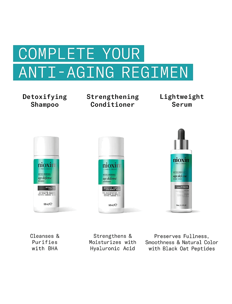 Nioxin - Nioxin Age Defense Conditioner - reisisuuruses tooted ja komplektid - no color - 5