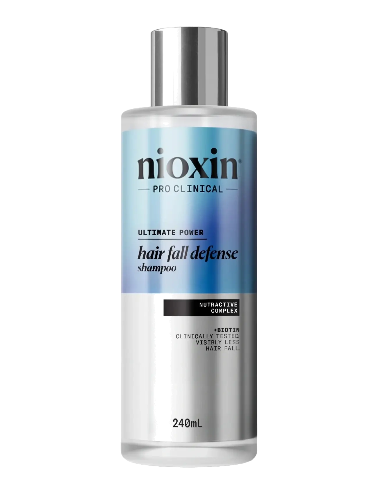 Nioxin Hair Fall Defense Shampoo 240Ml, Shampoo, Nude, Str: 240 ML