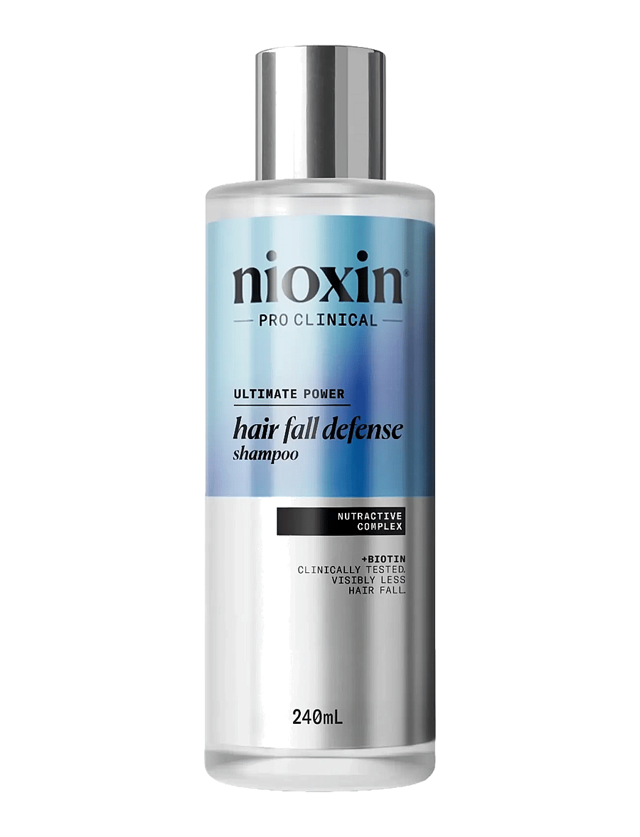 Nioxin - Nioxin Hair Fall Defense Shampoo 240ml - Šampoon - clear - 0