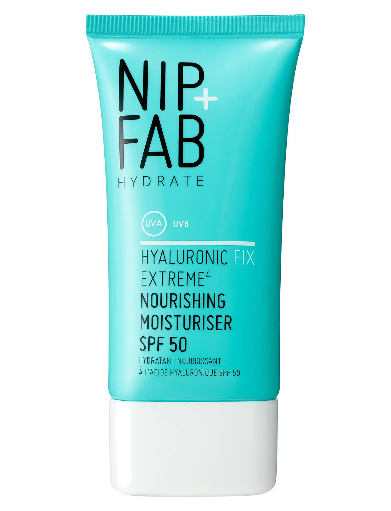 Nip+Fab Hyaluronic Fix Extreme4 Nourishing Moisturiser Spf 50 - Nude - 50 ML