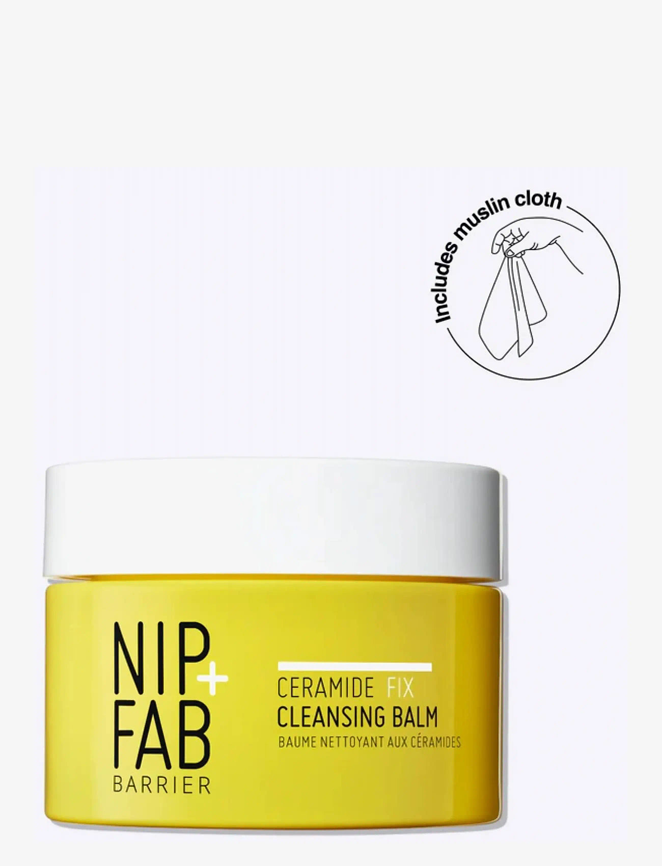 Nip+Fab - Ceramide Fix Replenishing Cleansing Balm - puhdistusbalsamit - no color - 0