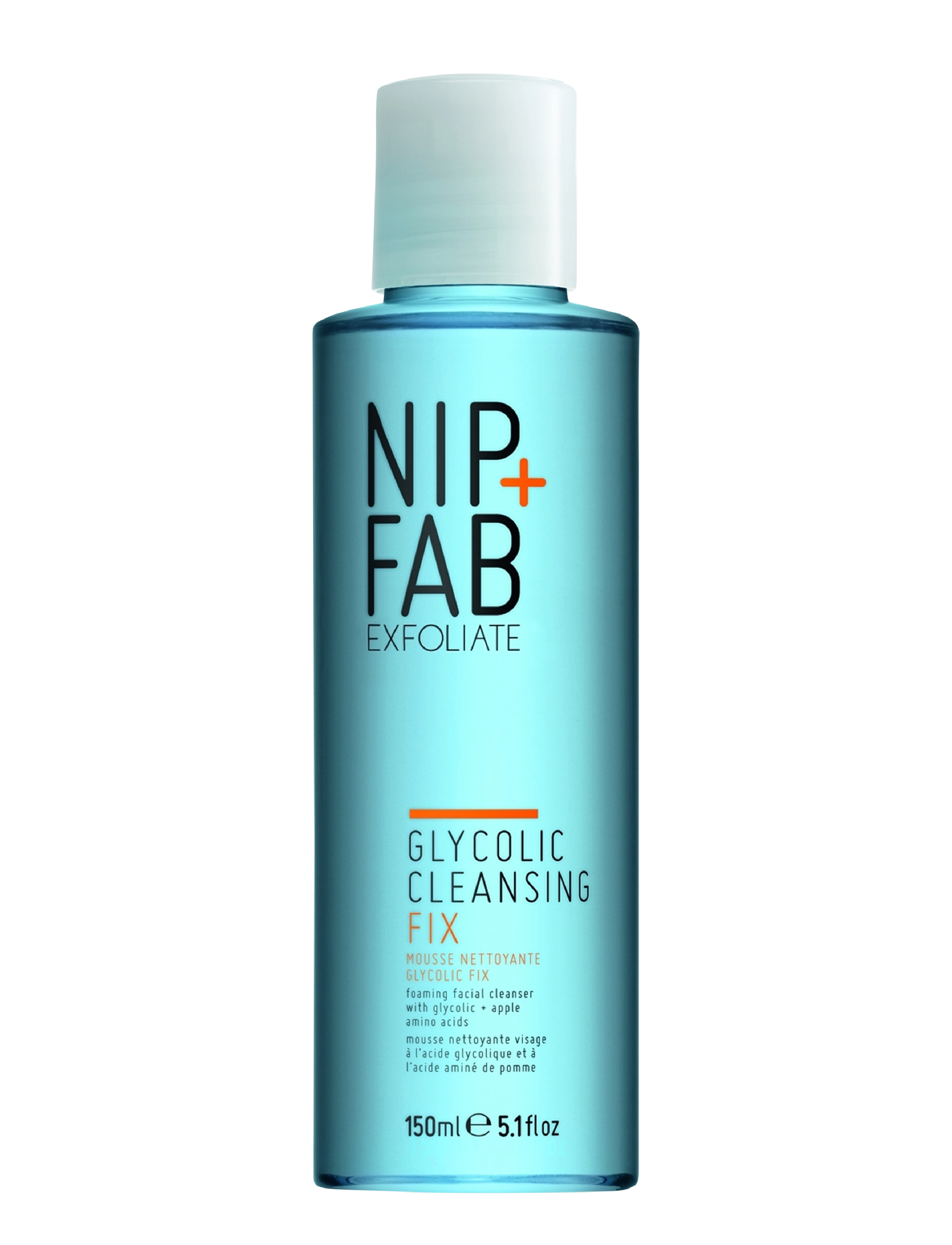 Nip+Fab Glycolic Fix Cleanser, Toner, Nude, Str: 150 ml