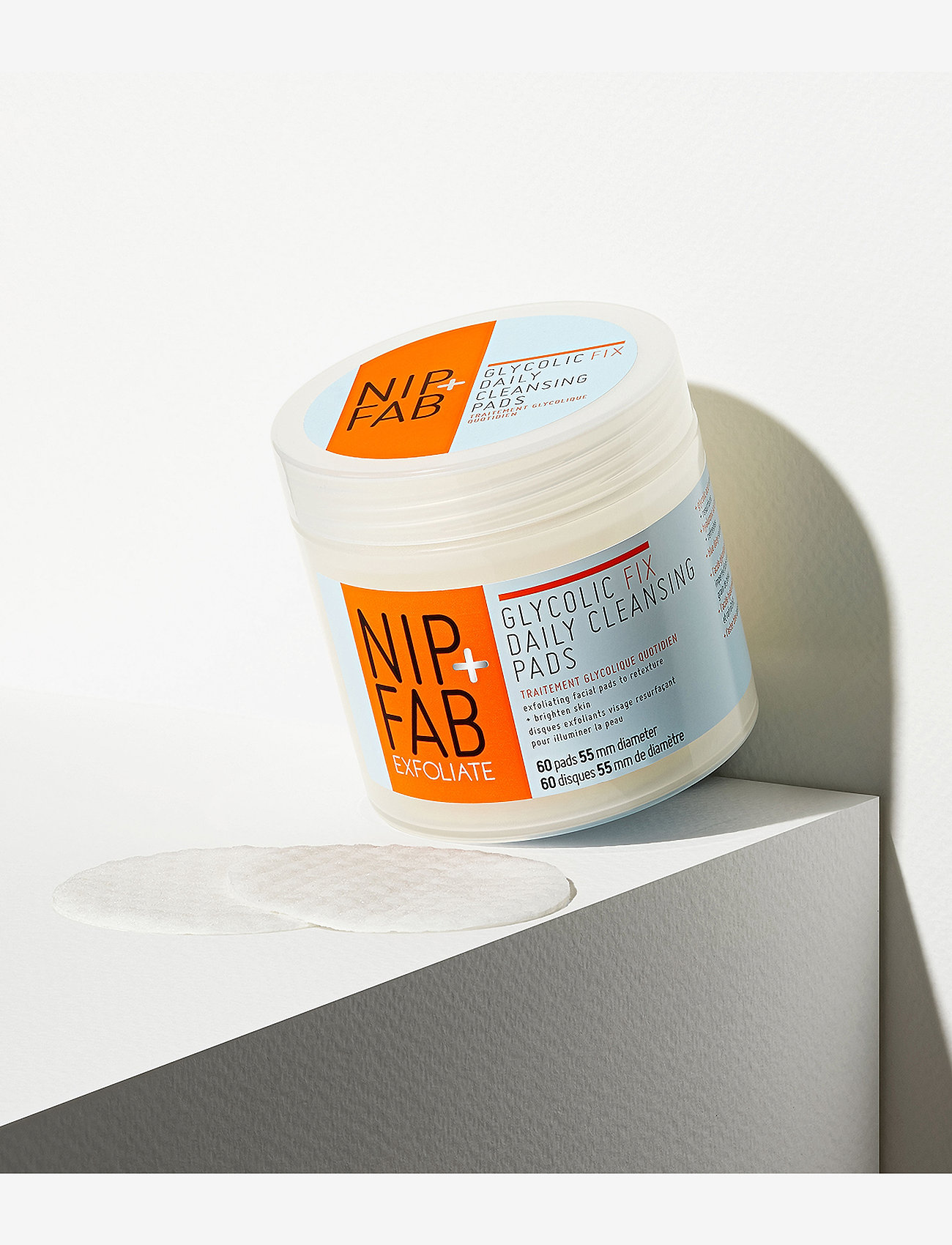 Nip+Fab - GLYCOLIC FIX DAILY PADS - peeling - no color - 1