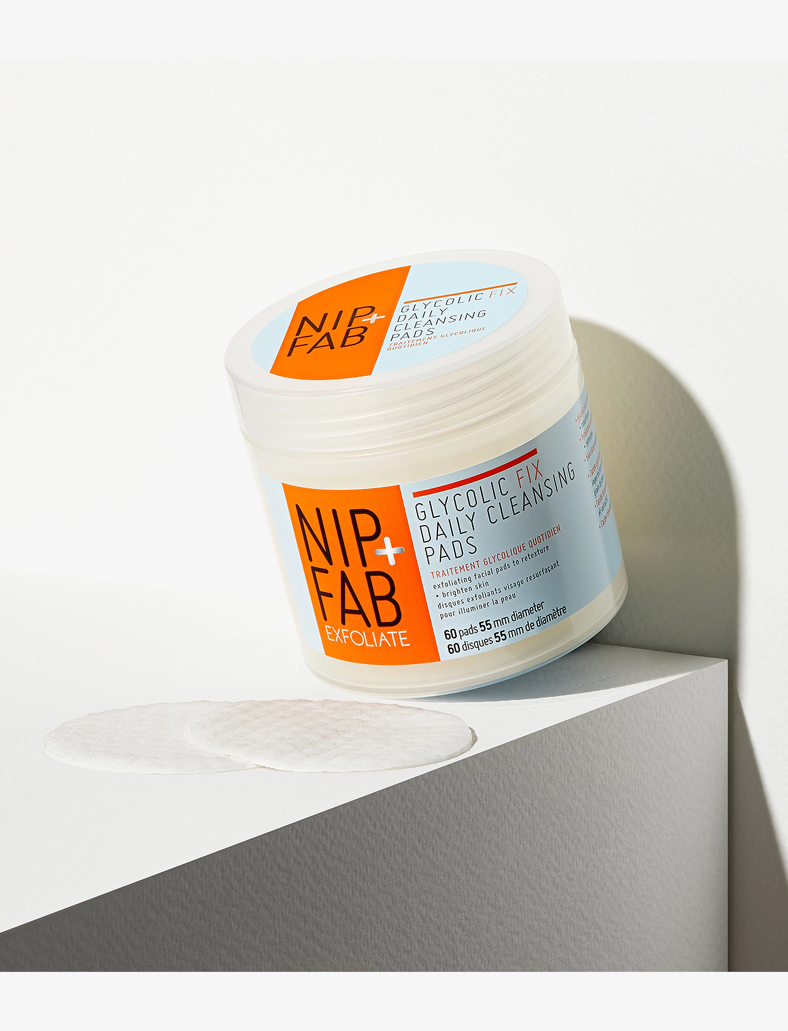 Nip+Fab - GLYCOLIC FIX DAILY PADS - peeling - no color - 1