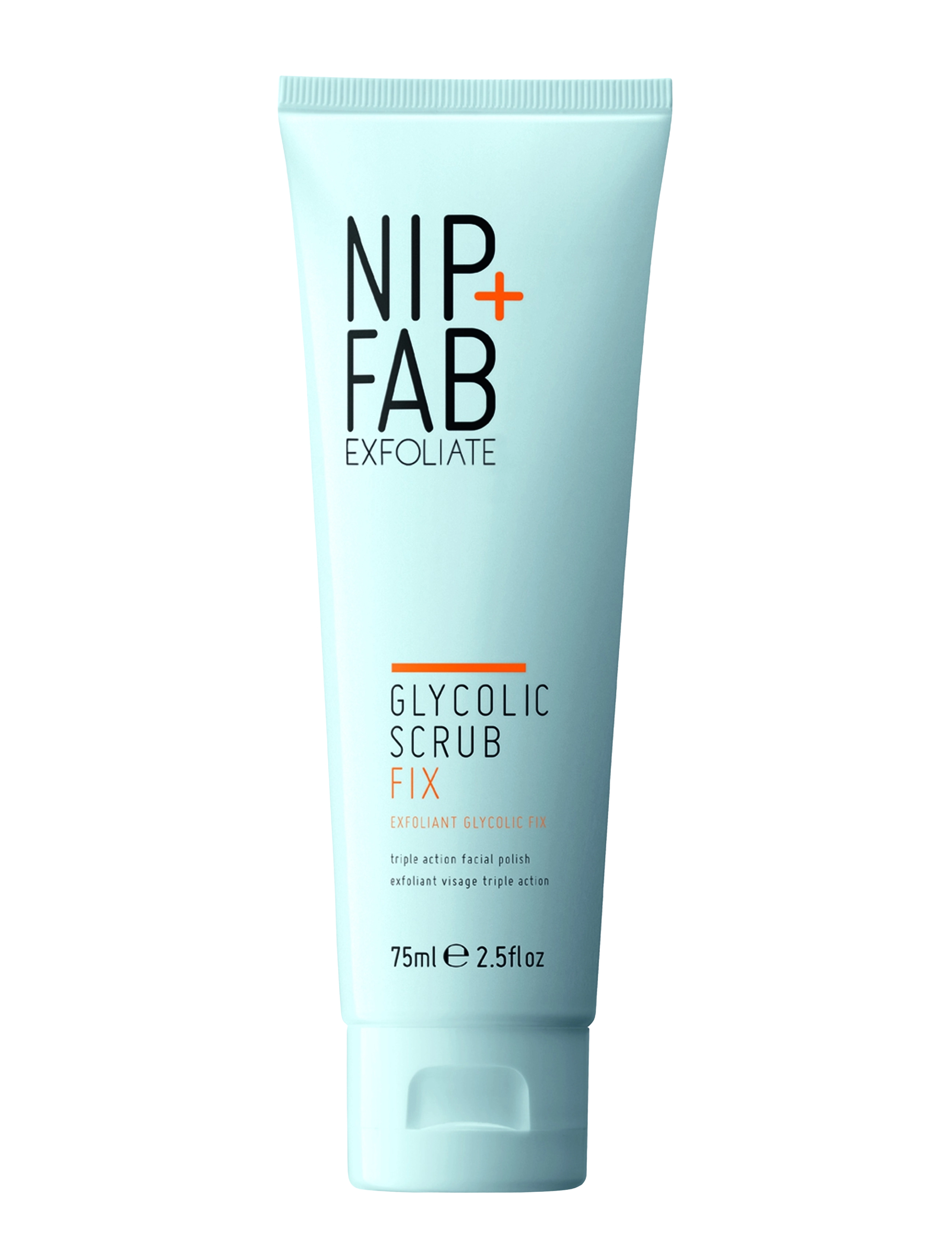 Nip+Fab Glycolic Fix Scrub, 75 ml, Nude, Krop > Scrub Og Eksfolierende Midler, Dame