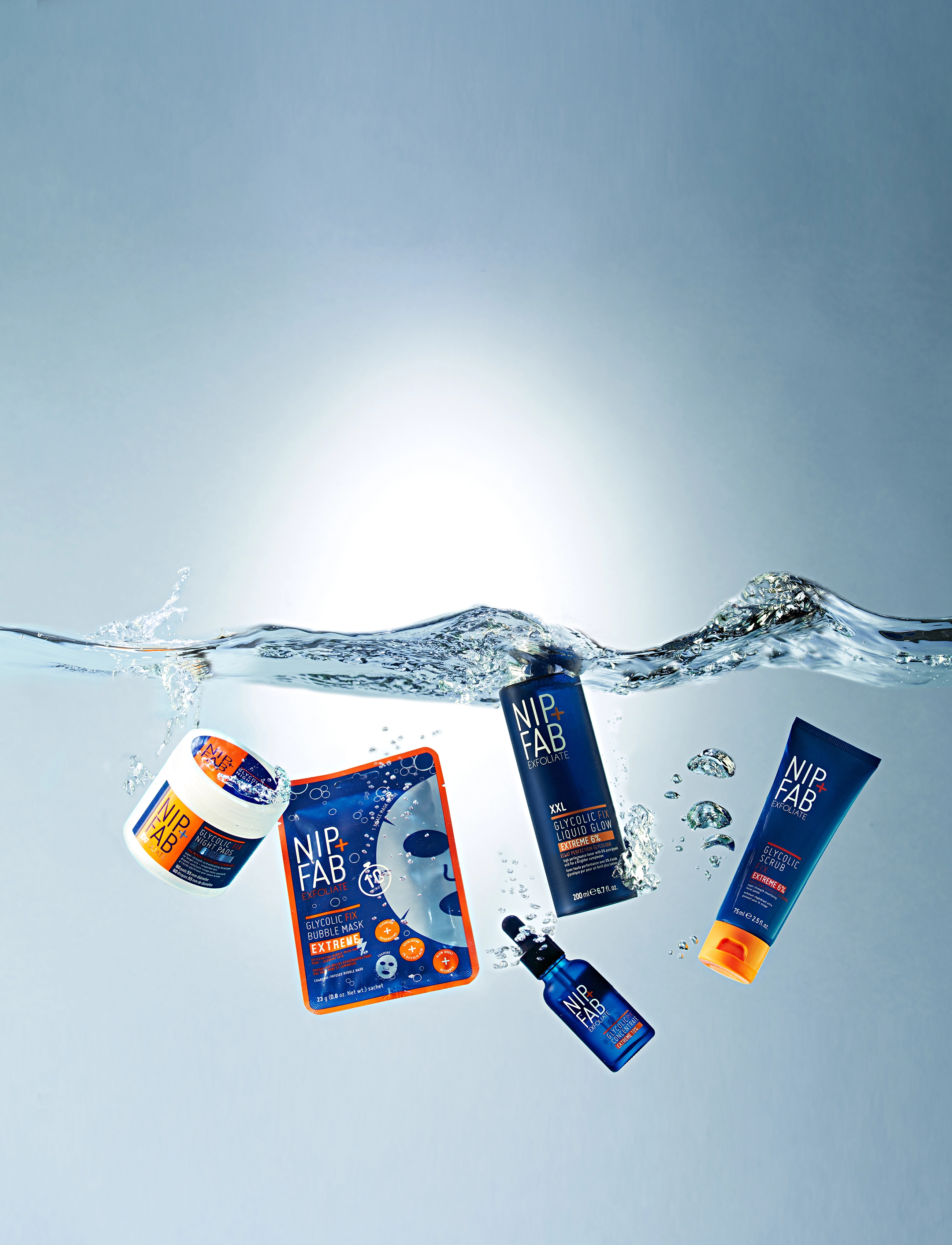Nip+Fab - GLYCOLIC FIX SCRUB EXTREME - eksfolierende tonere - no color - 4