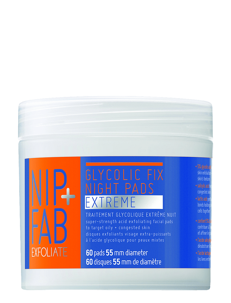 Nip+Fab - GLYCOLIC FIX X-TREME PADS - húðflögnun - no color - 0