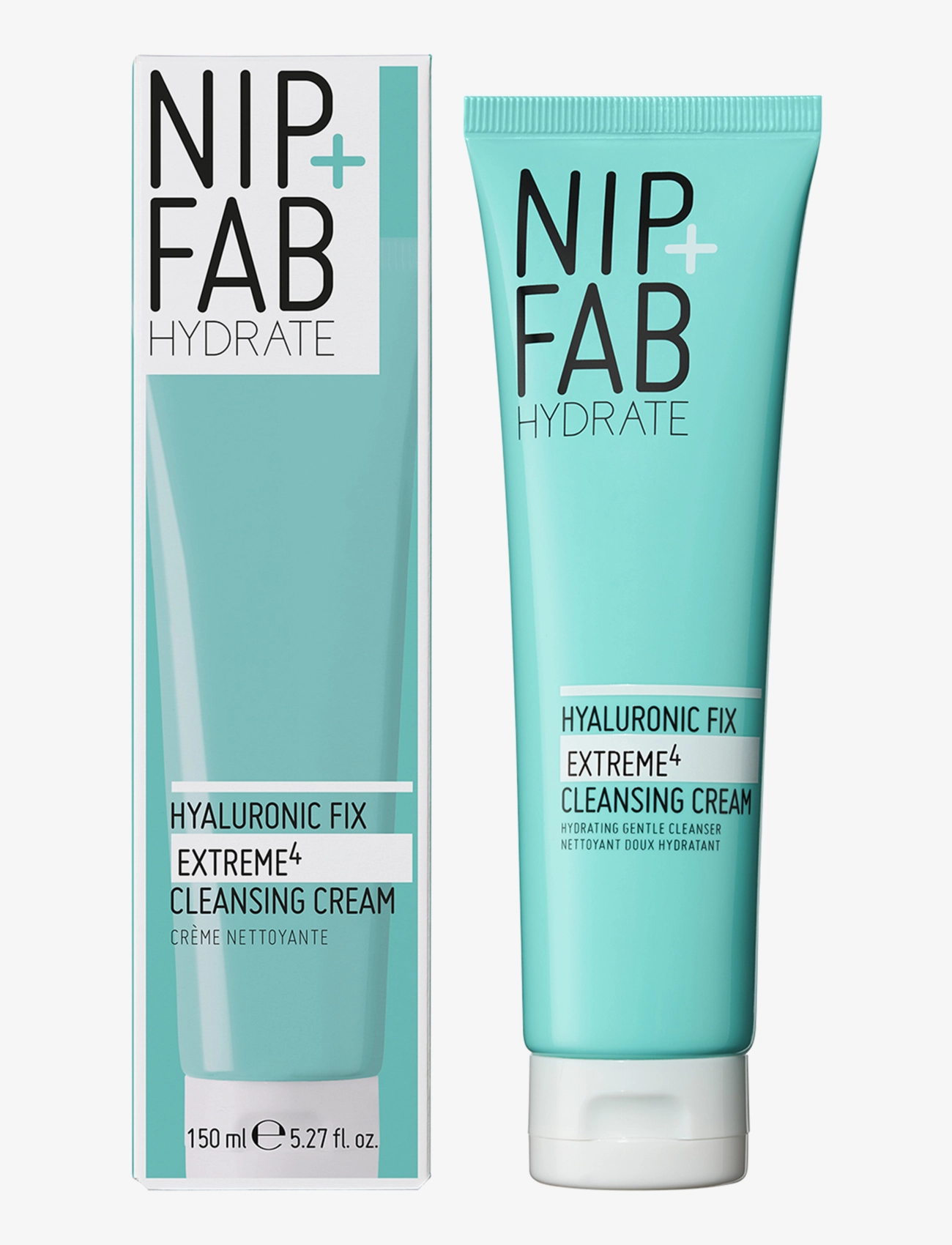 Nip+Fab - Hyaluronic Fix Extreme4 Cleansing Cream - rensegels - no color - 2