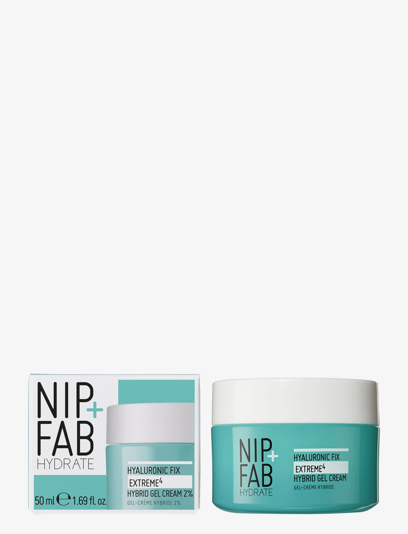 Nip+Fab - Hyaluronic Fix Extreme4 Hybrid Gel Cream - dagcremer - no color - 2