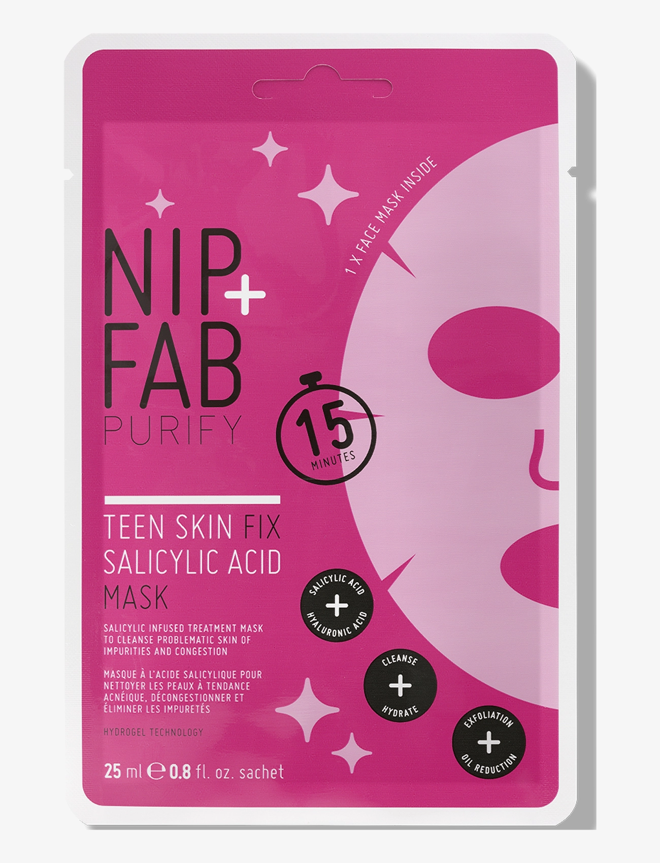 Nip+Fab SALICYLIC ACID SHEET MASK - Ansiktsvård - NO COLOR / undefined