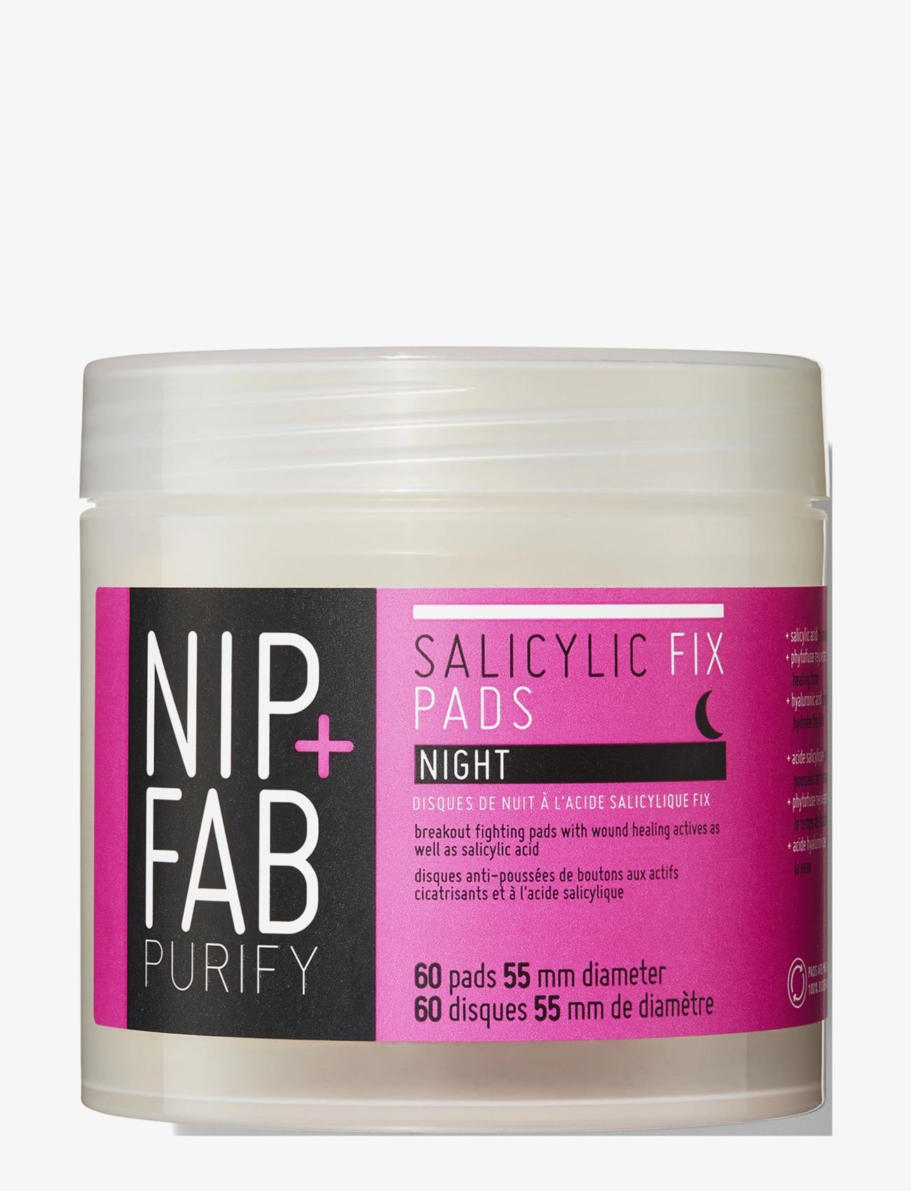 Nip+Fab SALICYLIC ACID NIGHT PADS - Hudpleje - NO COLOR / undefined