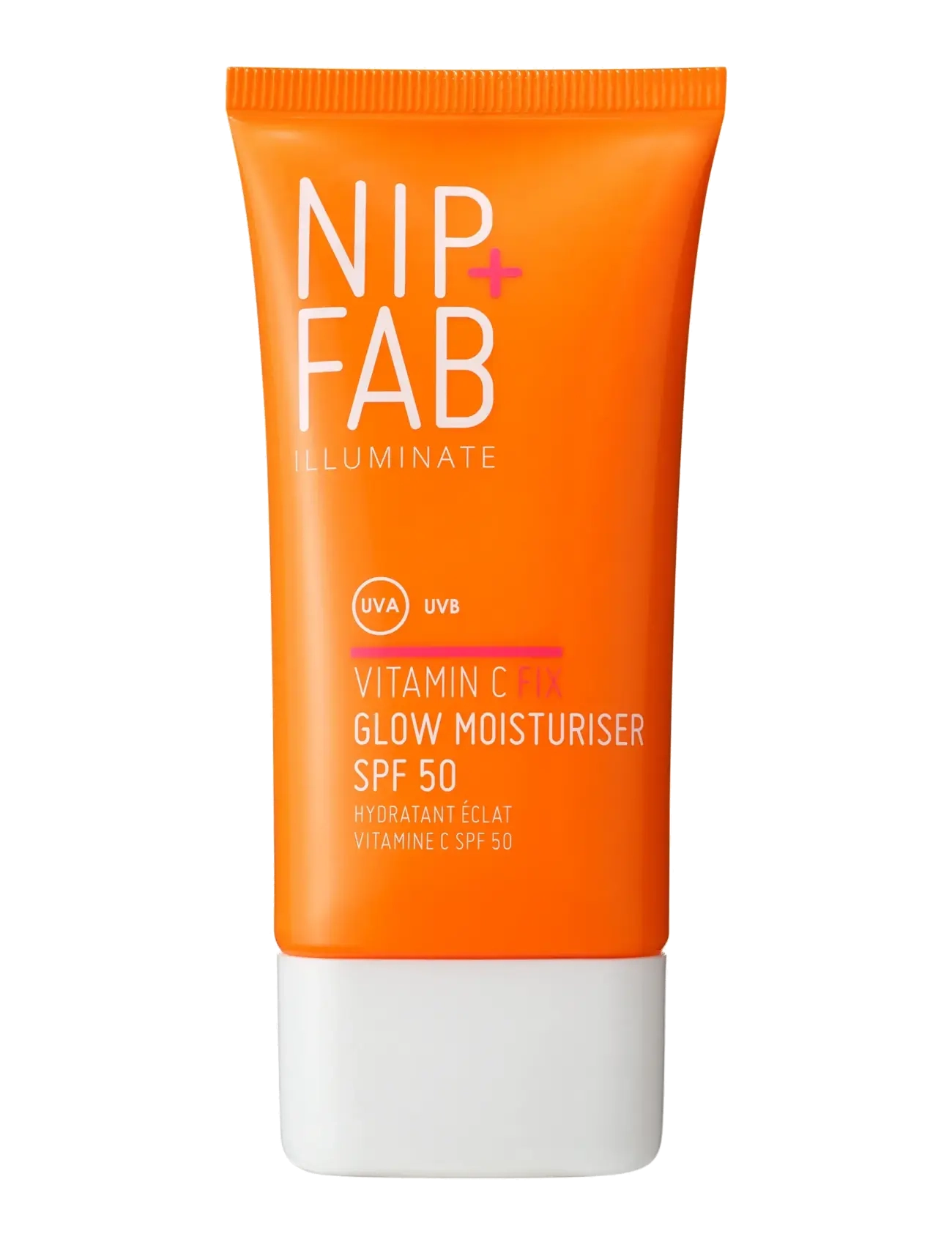 Nip+Fab Vitamin C Fix Glow Moisturiser Spf 50, Ansigt, Nude, Str: 50 ML
