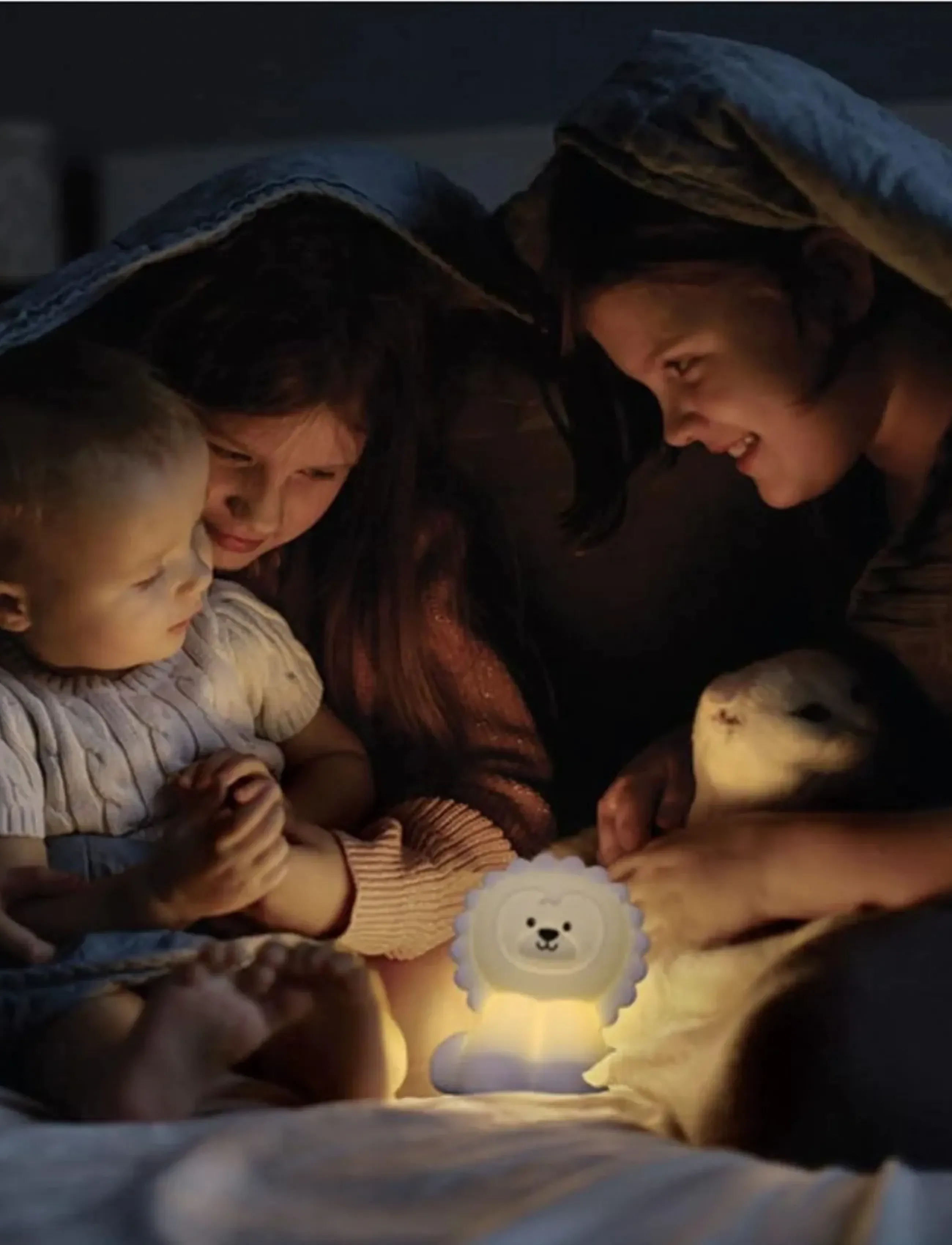 NiteLite Lion, One Size, Lighting, Weiß - Night Lamps, Kinder