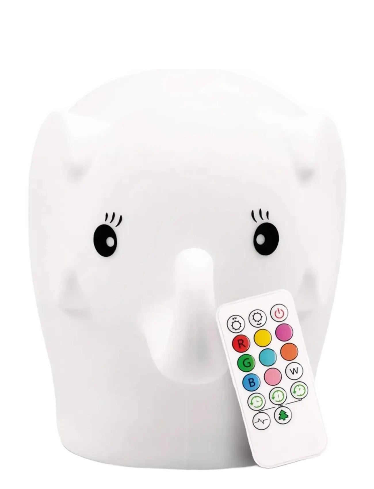 NiteLite NiteLite Elephant - Nattlampor - WHITE / white