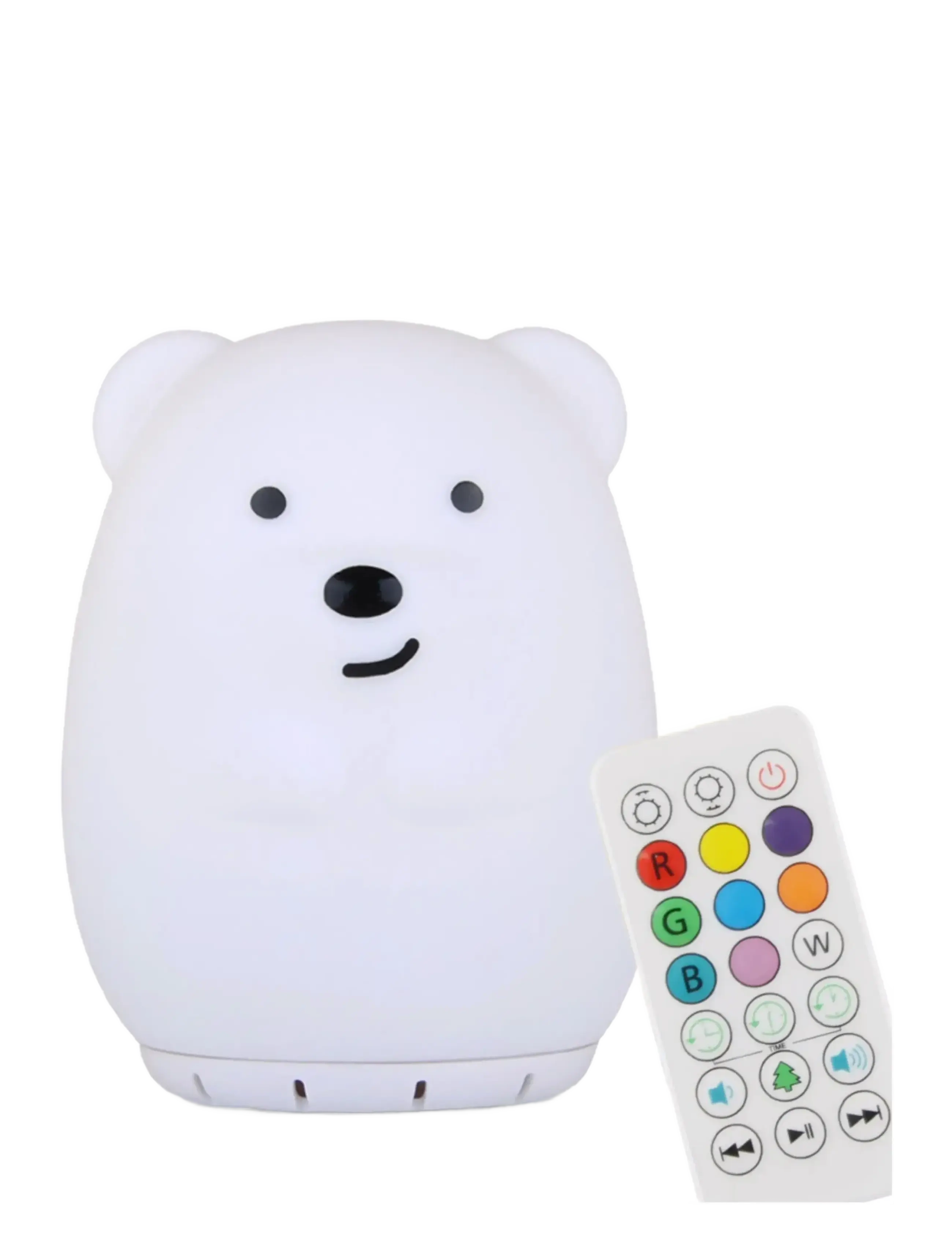 NiteLite Bluetooth Bear, Natlampe, Hvid, Str: ONE SIZE
